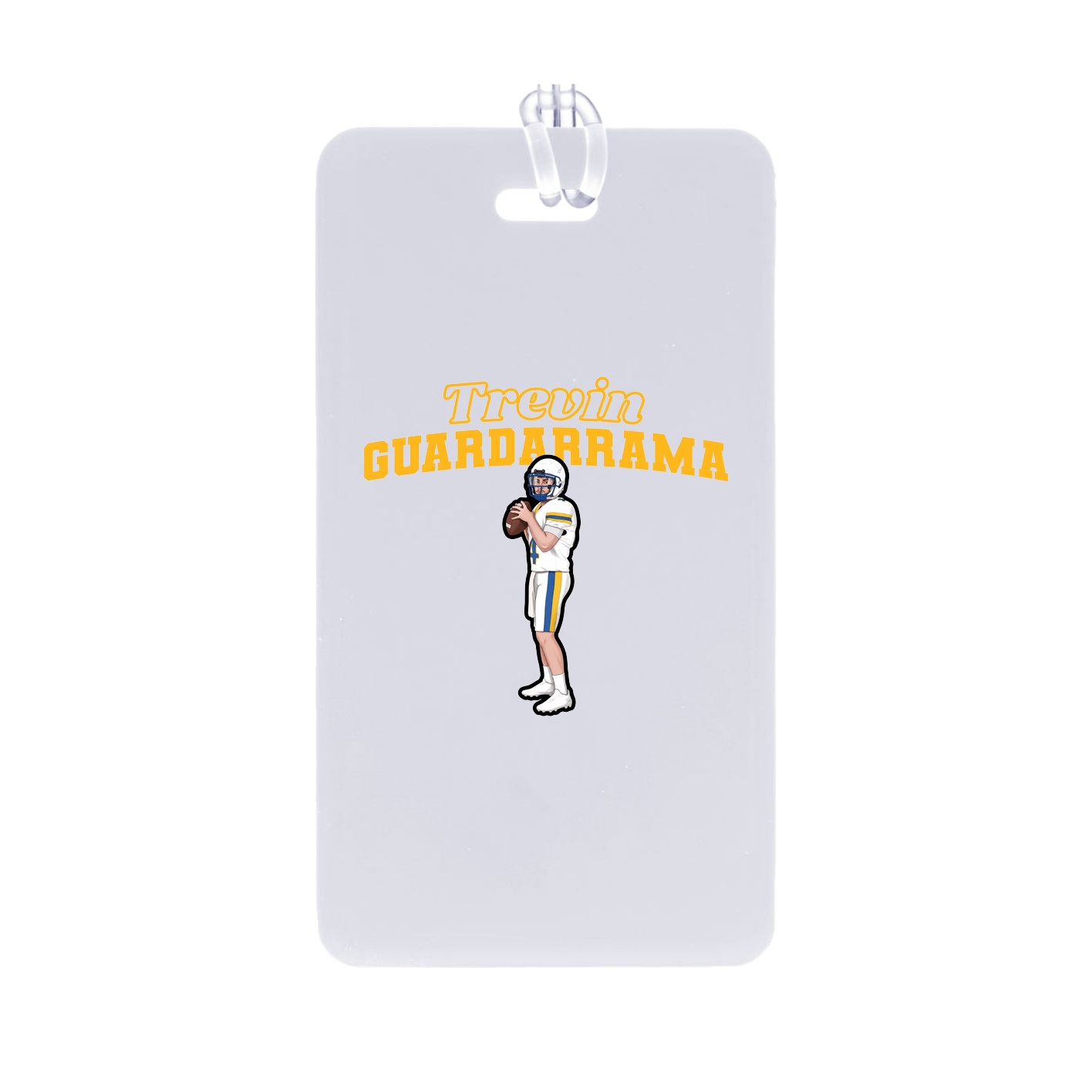 Bag Tag — Name Arch in Classic