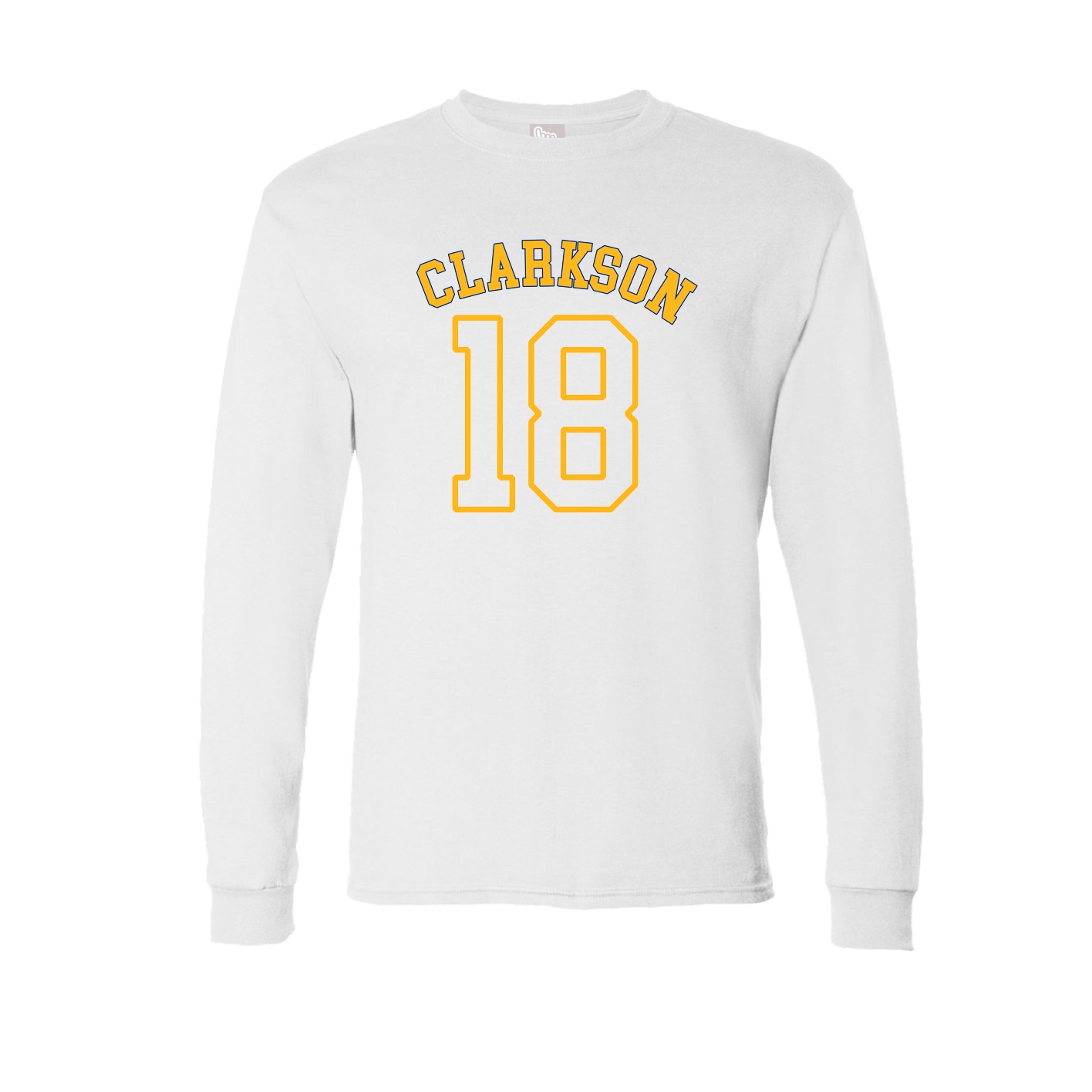 Long Sleeve Tee — Shirsey Arch in White