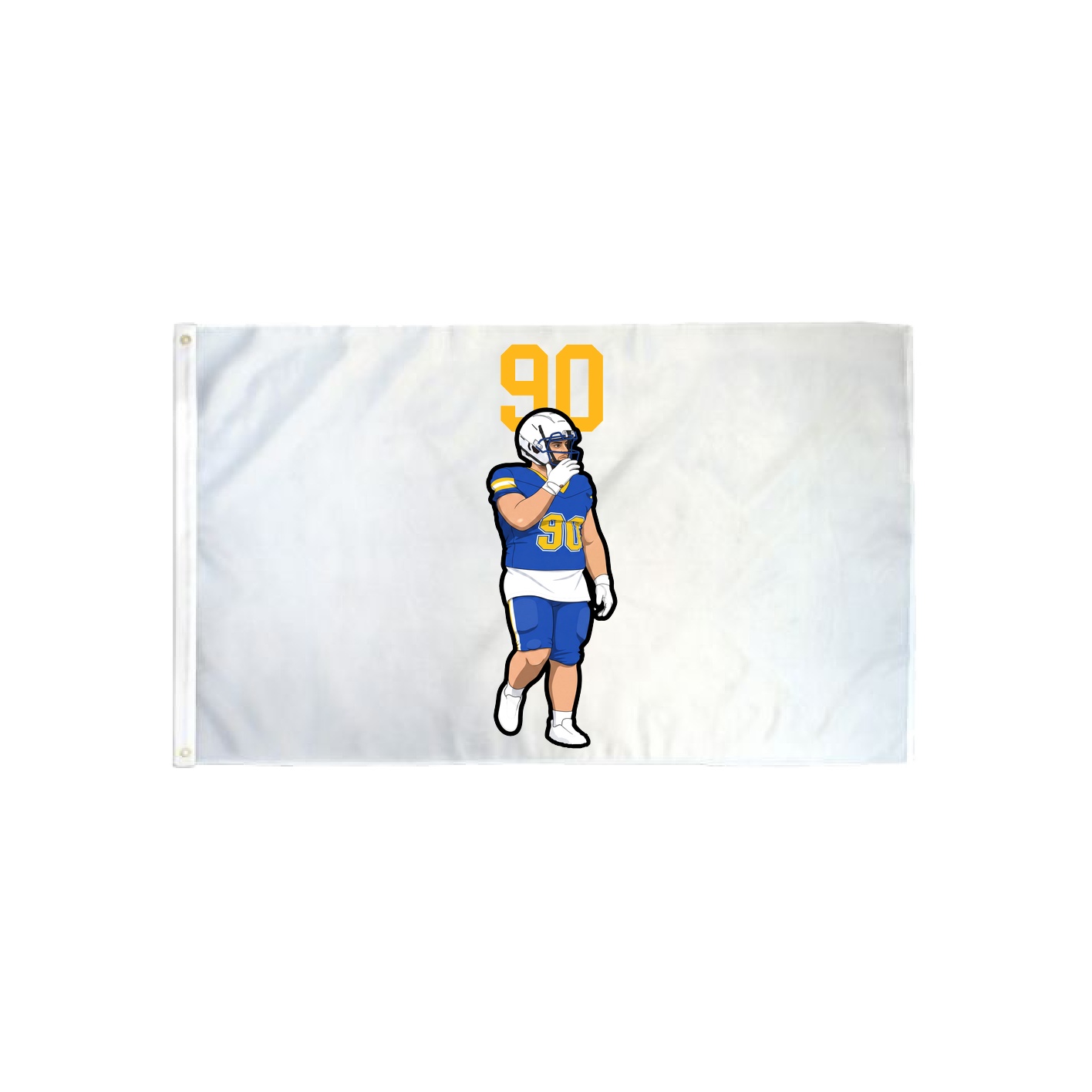 3x5 Flag — Number Top in Classic