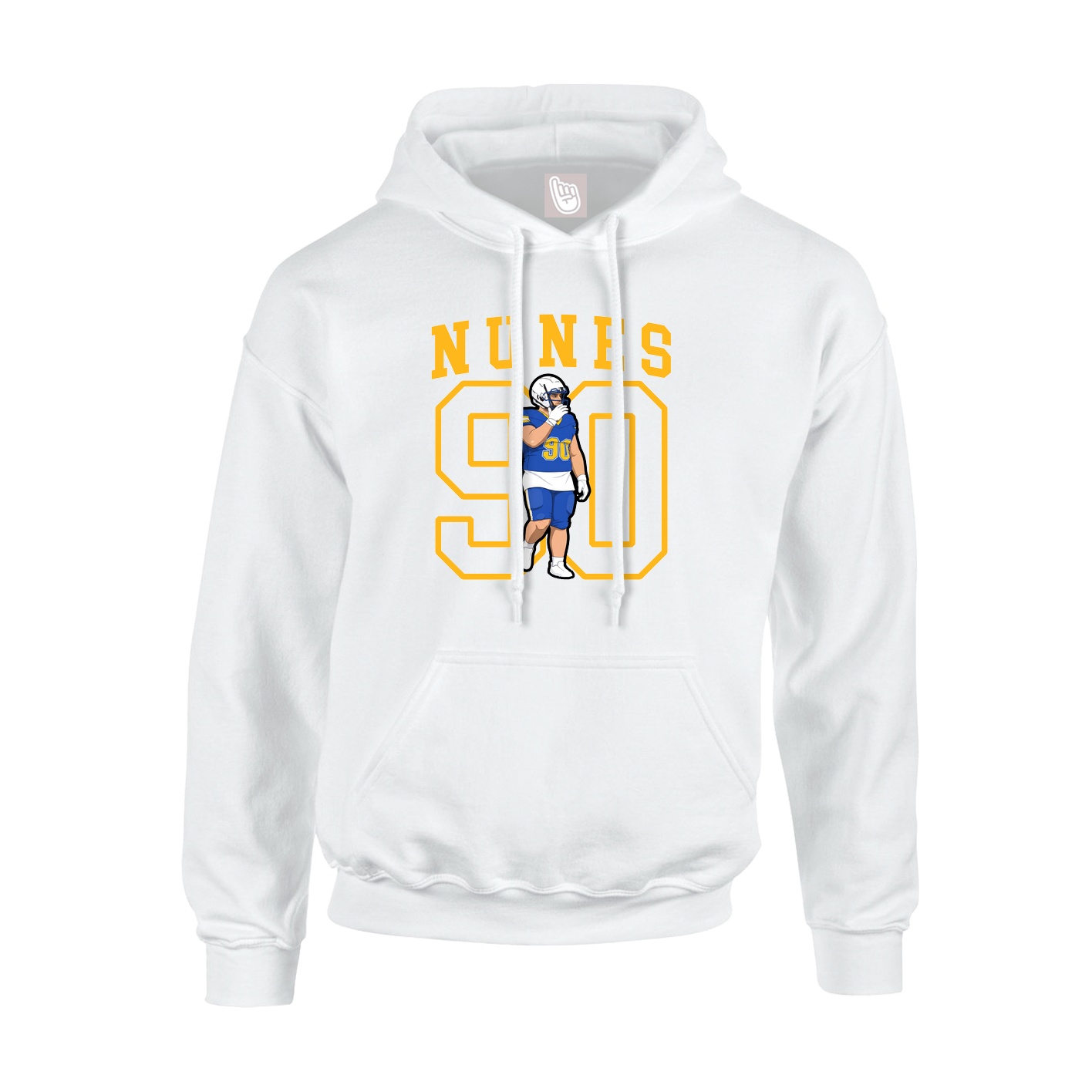 Youth Hoodie — Shirsey in White