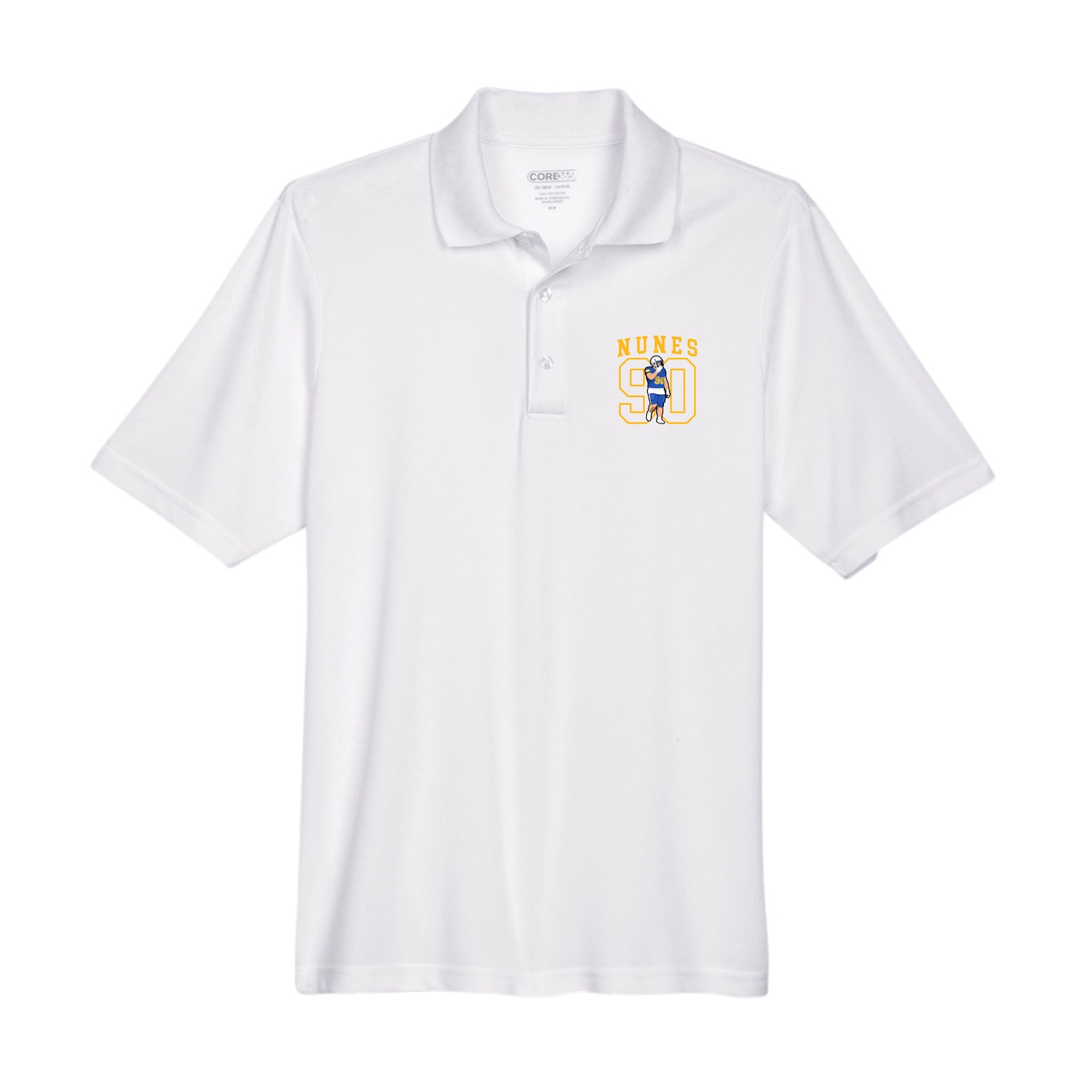 Performance Polo — Shirsey in White