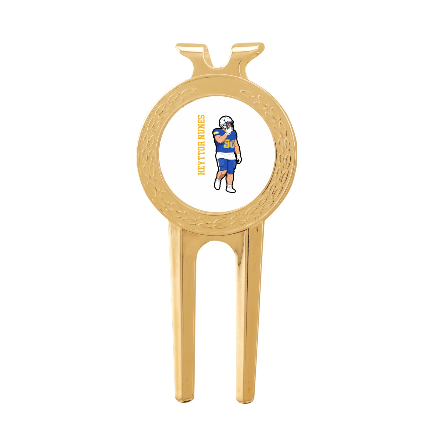 Divot Tool with Ball Marker — Name Vertical in Classic