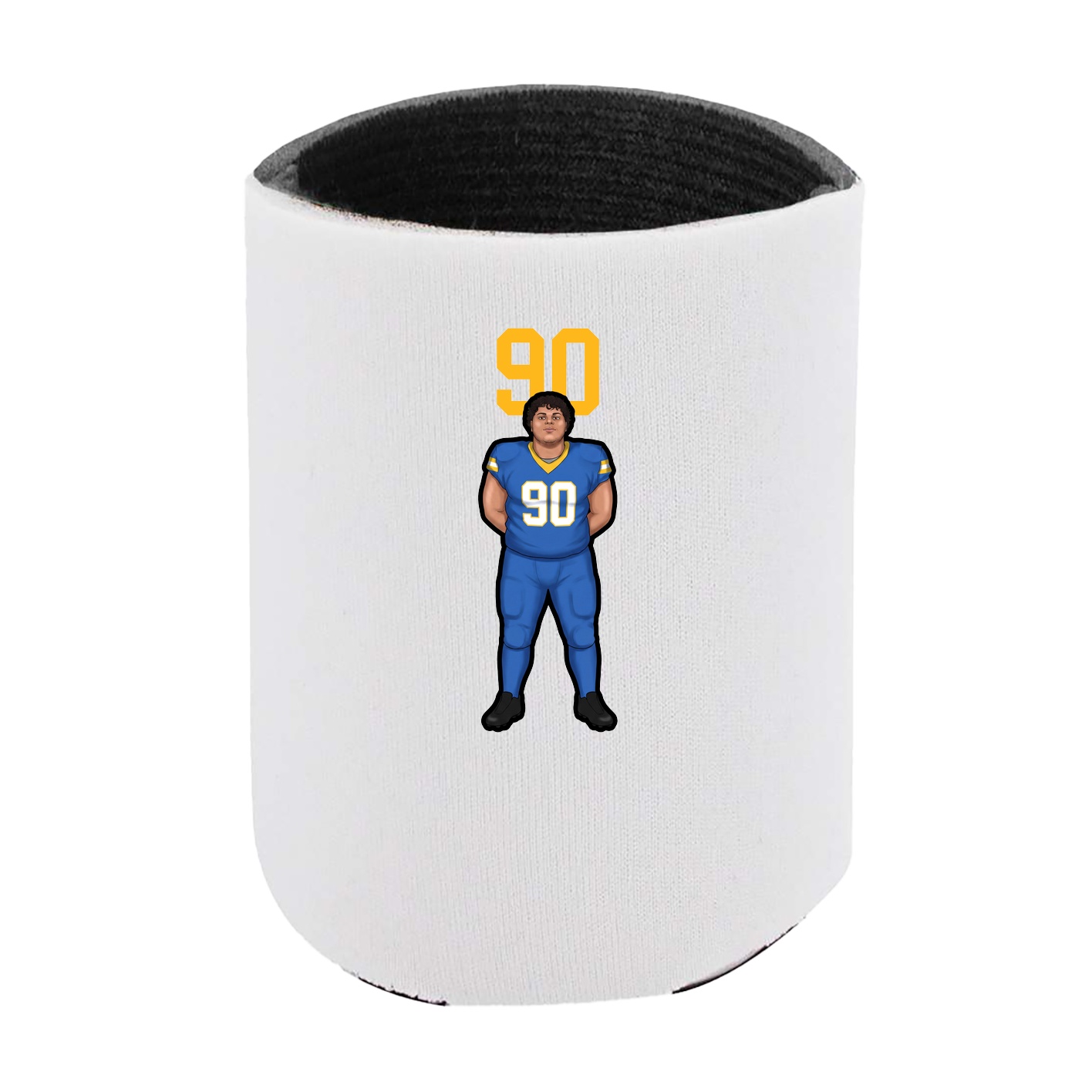 Can Holder — Number Top in White