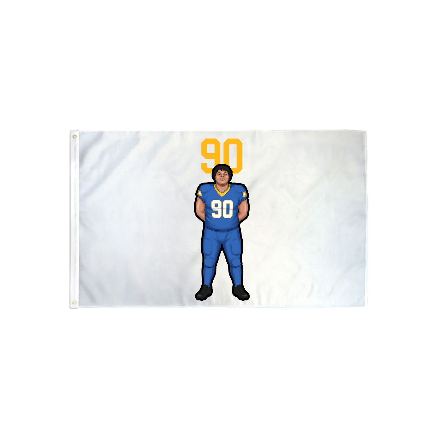 3x5 Flag — Number Top in Classic