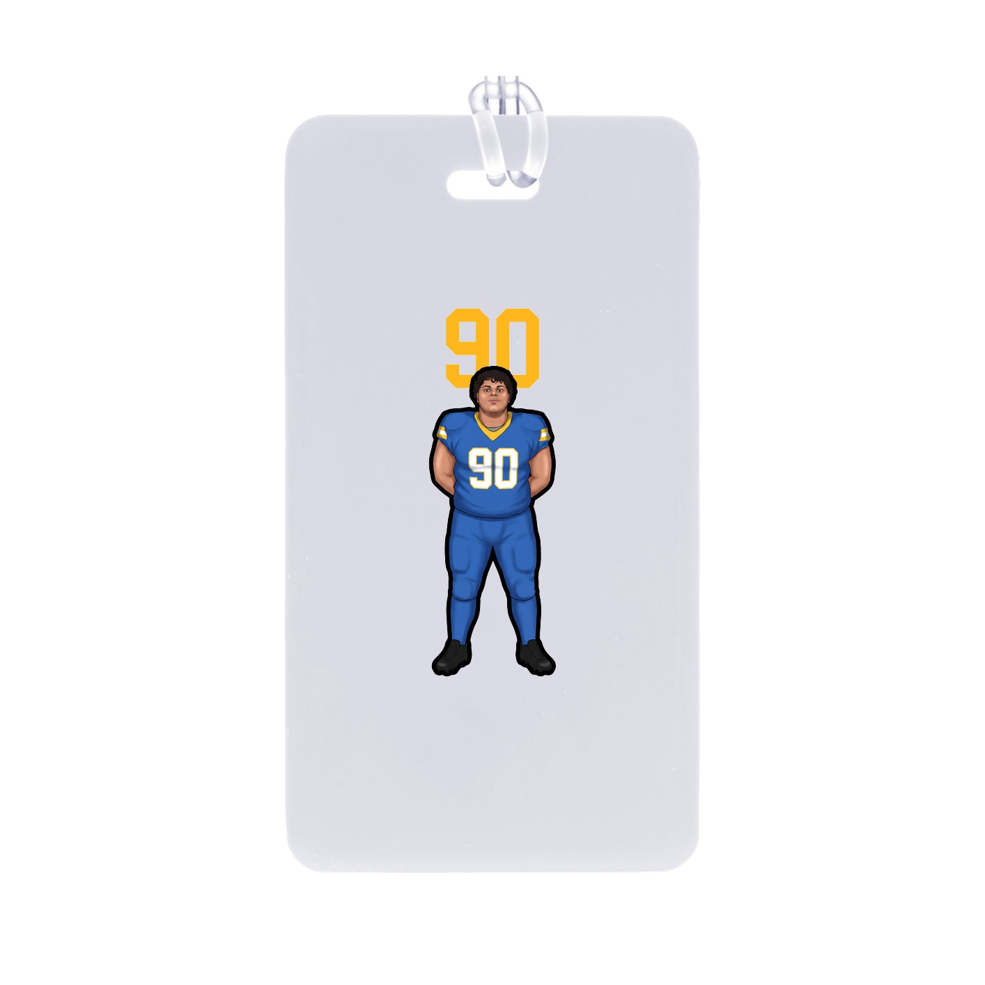Bag Tag — Number Top in Classic