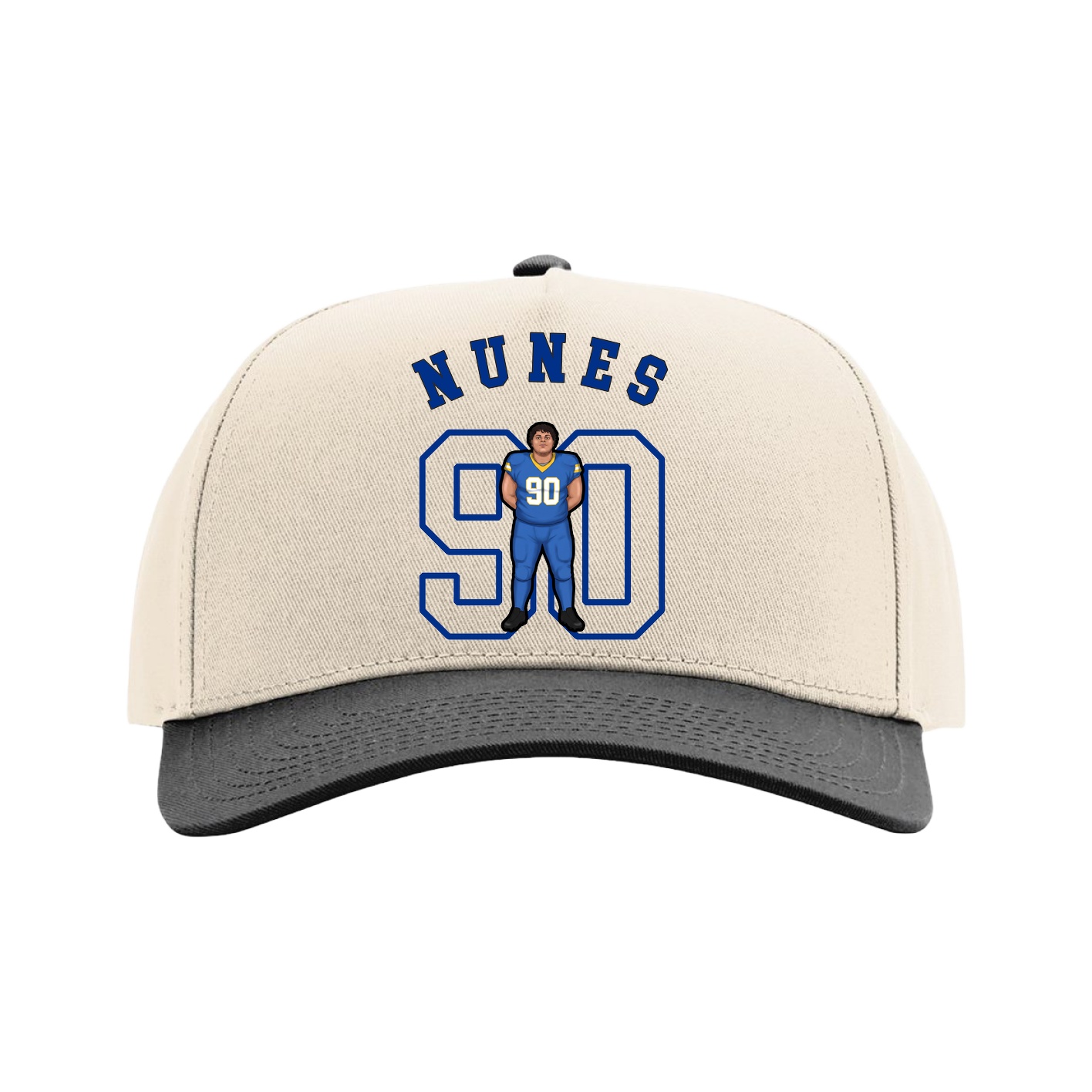 Full Fabric Five-Panel Champ Cap
