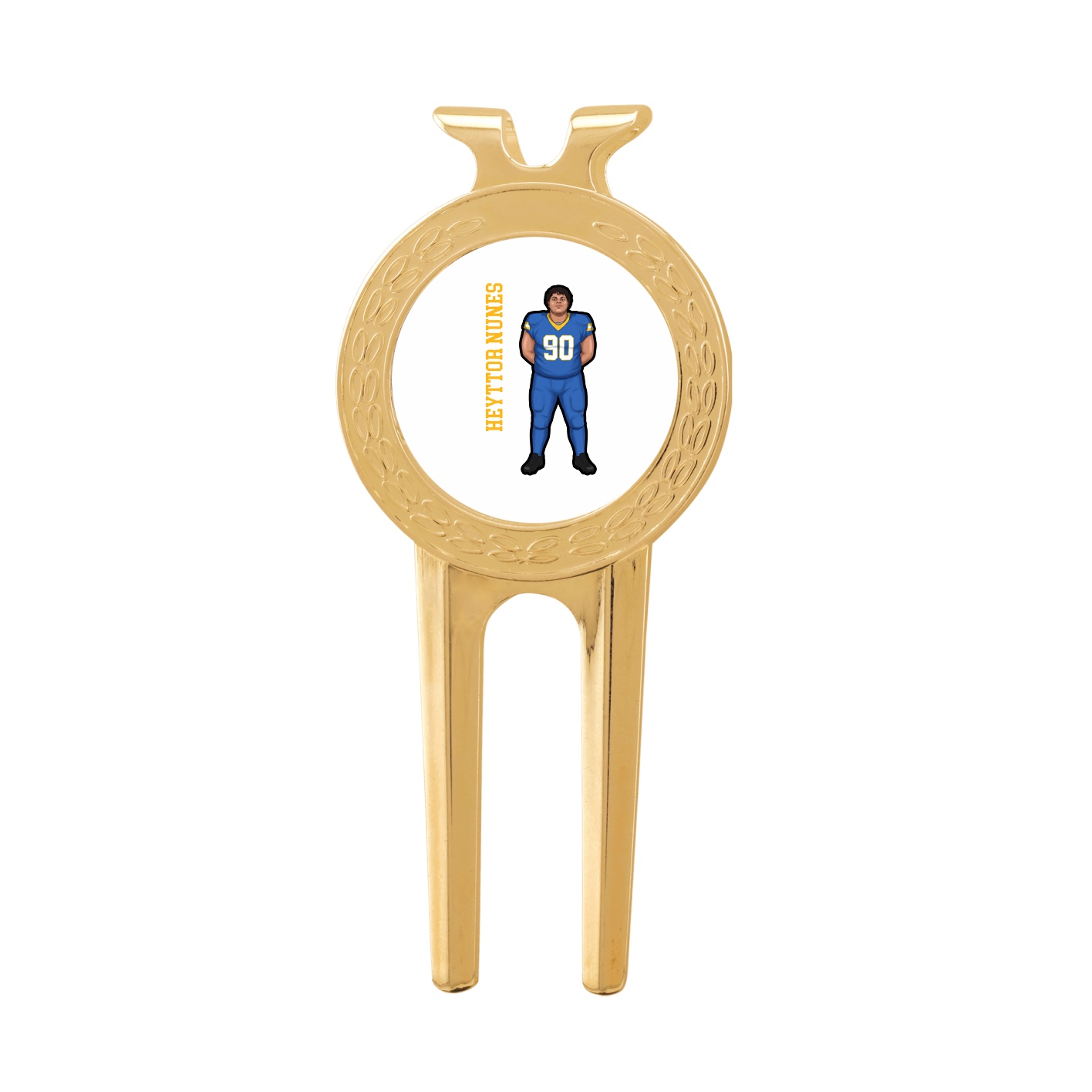 Divot Tool with Ball Marker — Name Vertical in Classic