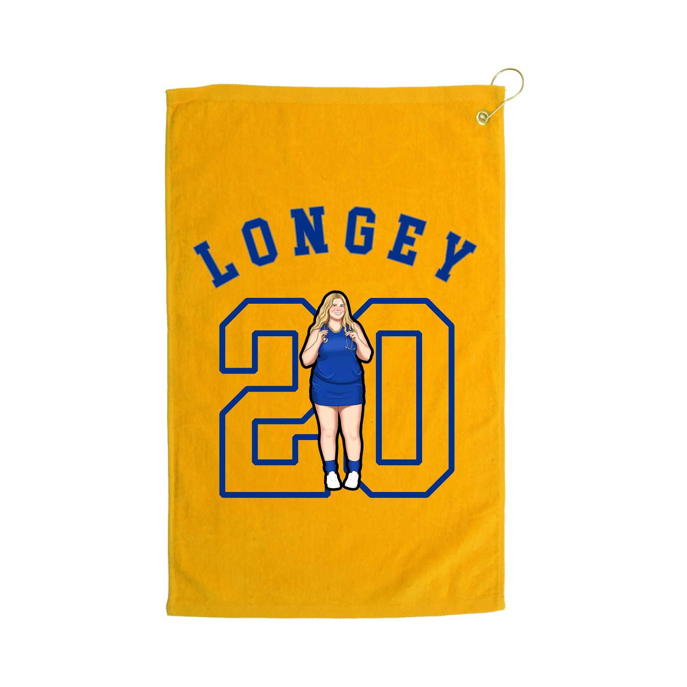 Golf Towel — Shirsey Arch in Gold