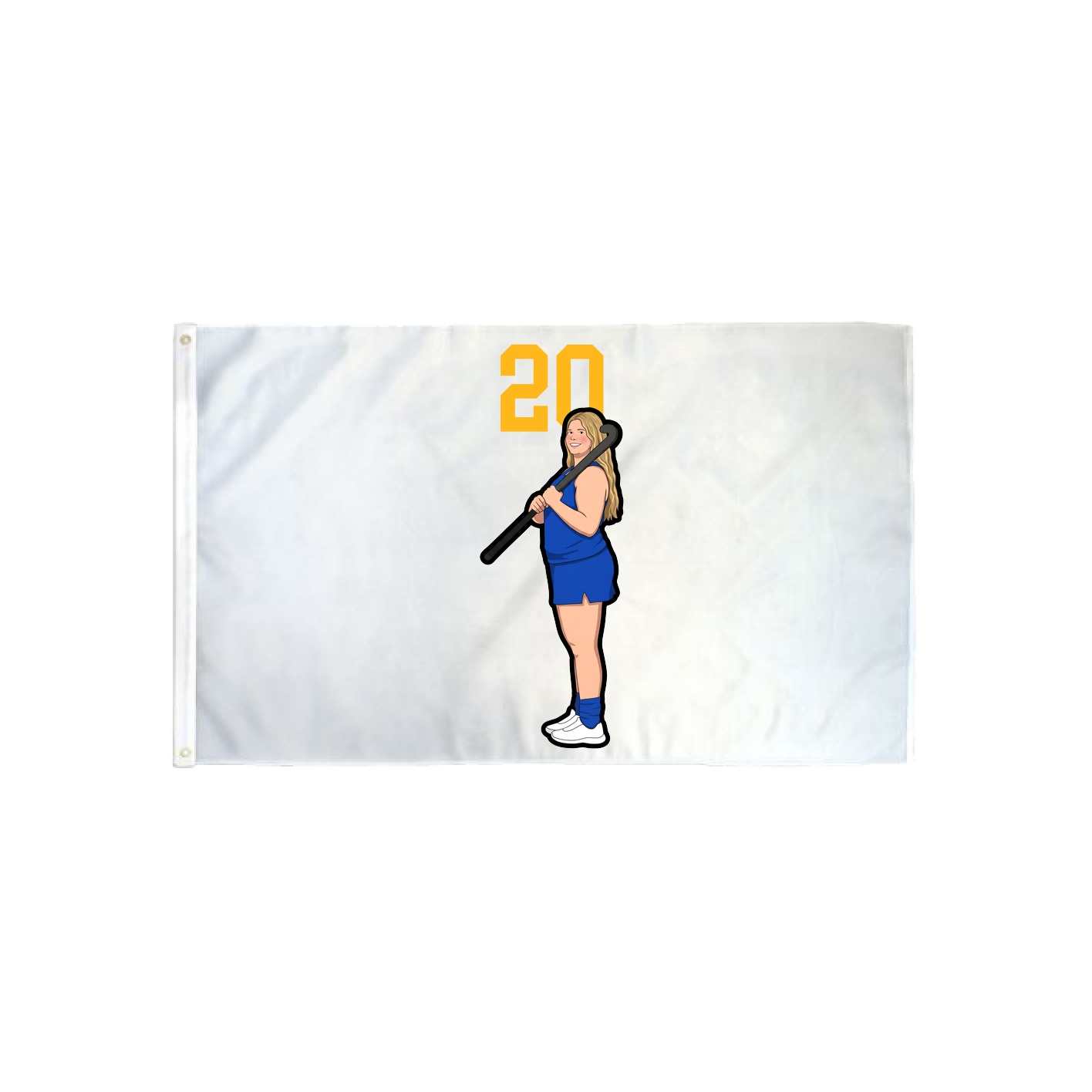 3x5 Flag — Number Top in Classic