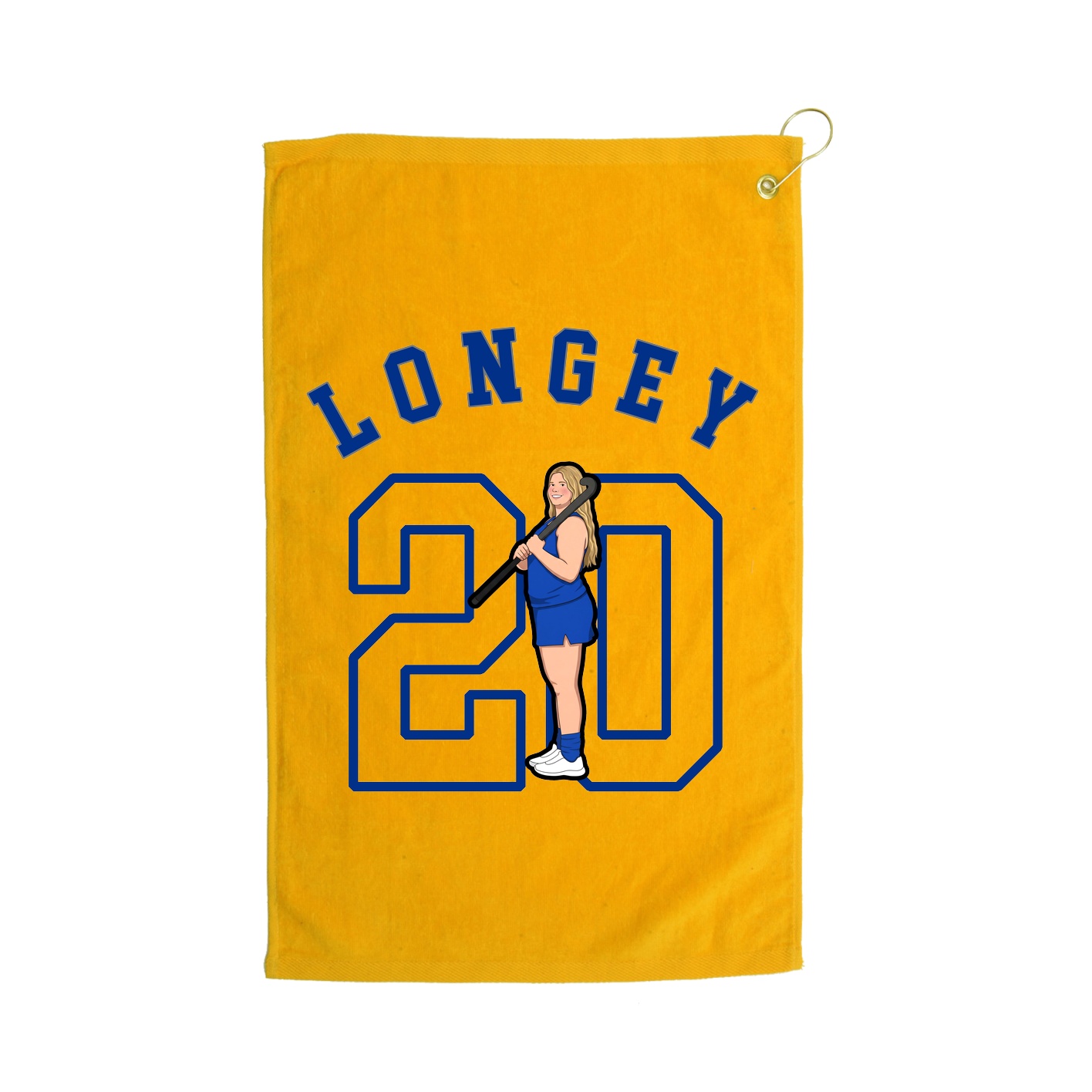 Golf Towel — Shirsey Arch in Gold
