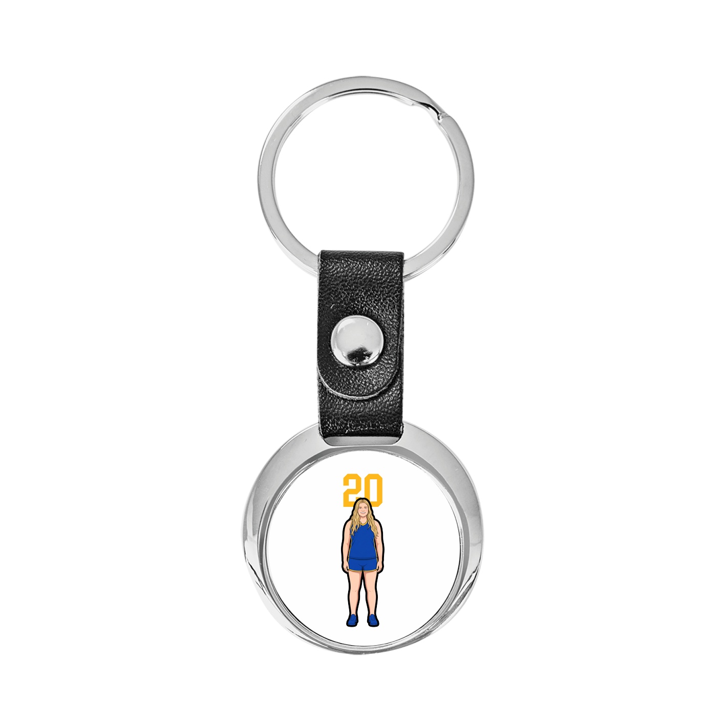 Key Chain — Number Top in Classic