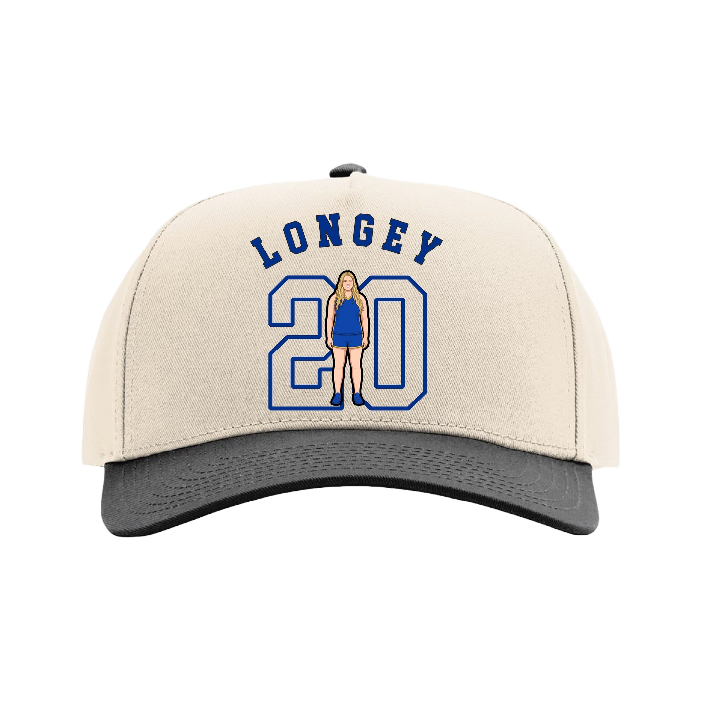 Full Fabric Five-Panel Champ Cap