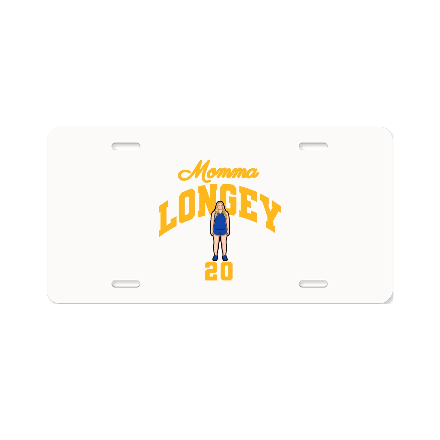 License Plate — Mothers Day Arch in Classic