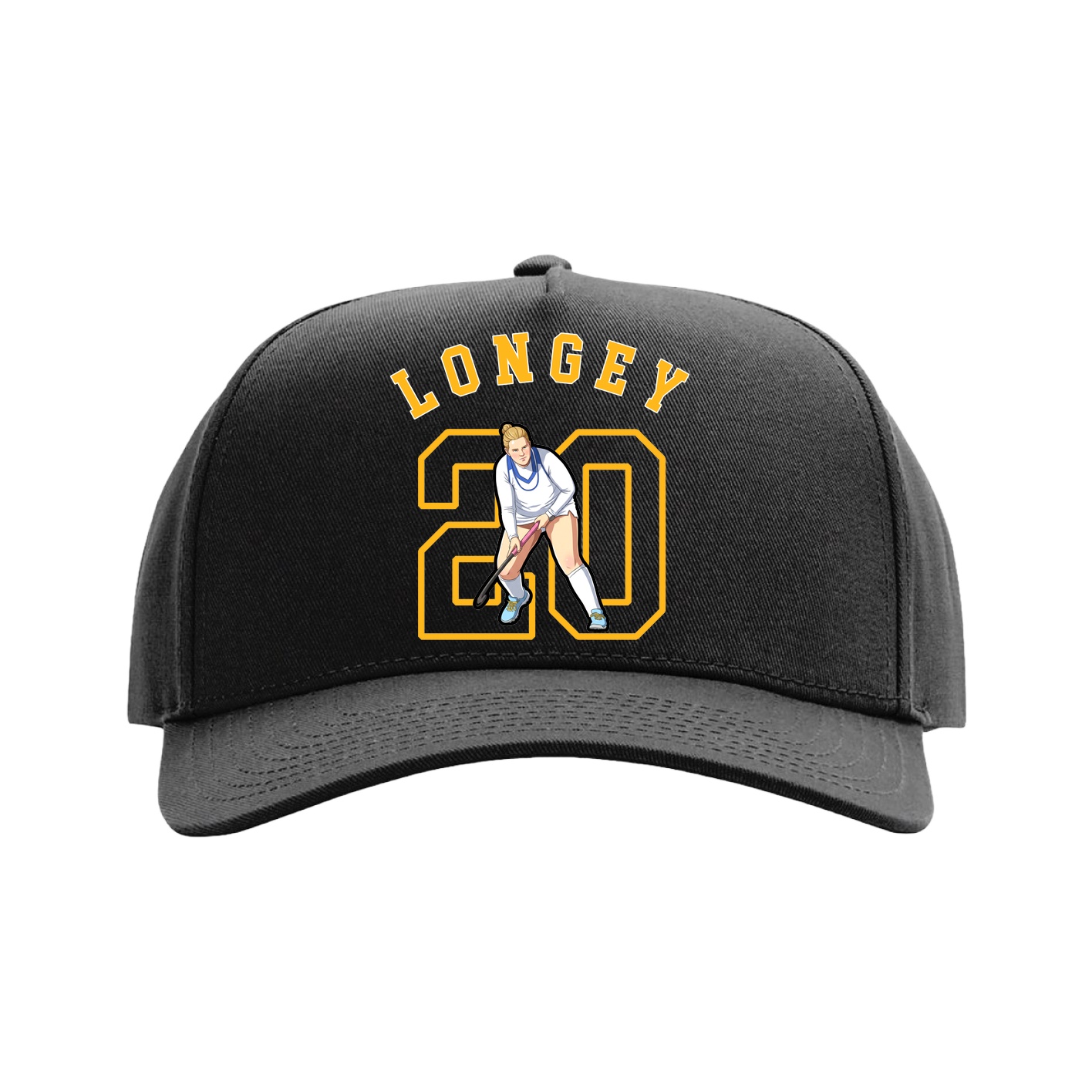 Full Fabric Five-Panel Champ Cap