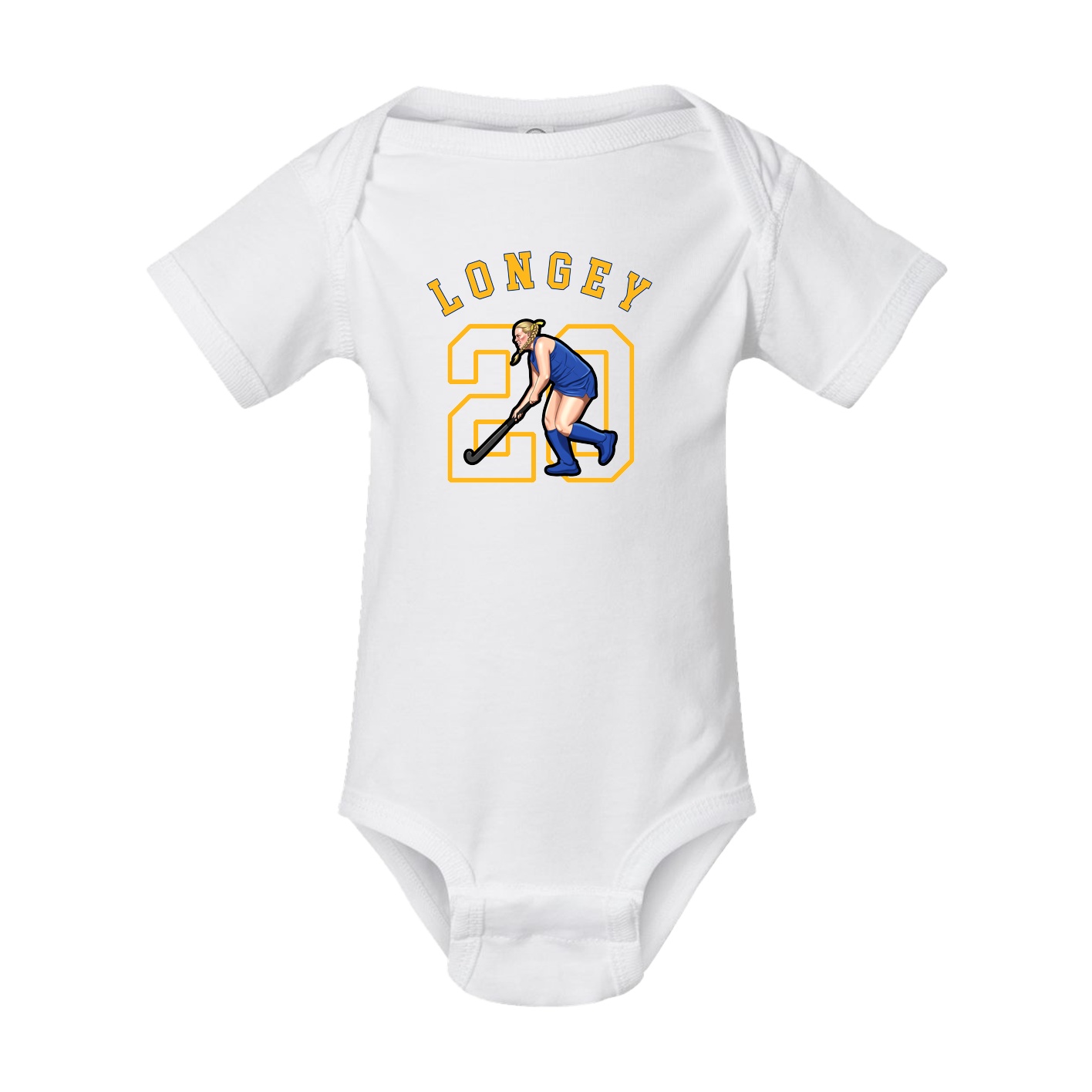 Baby Onesie — Shirsey Arch in White