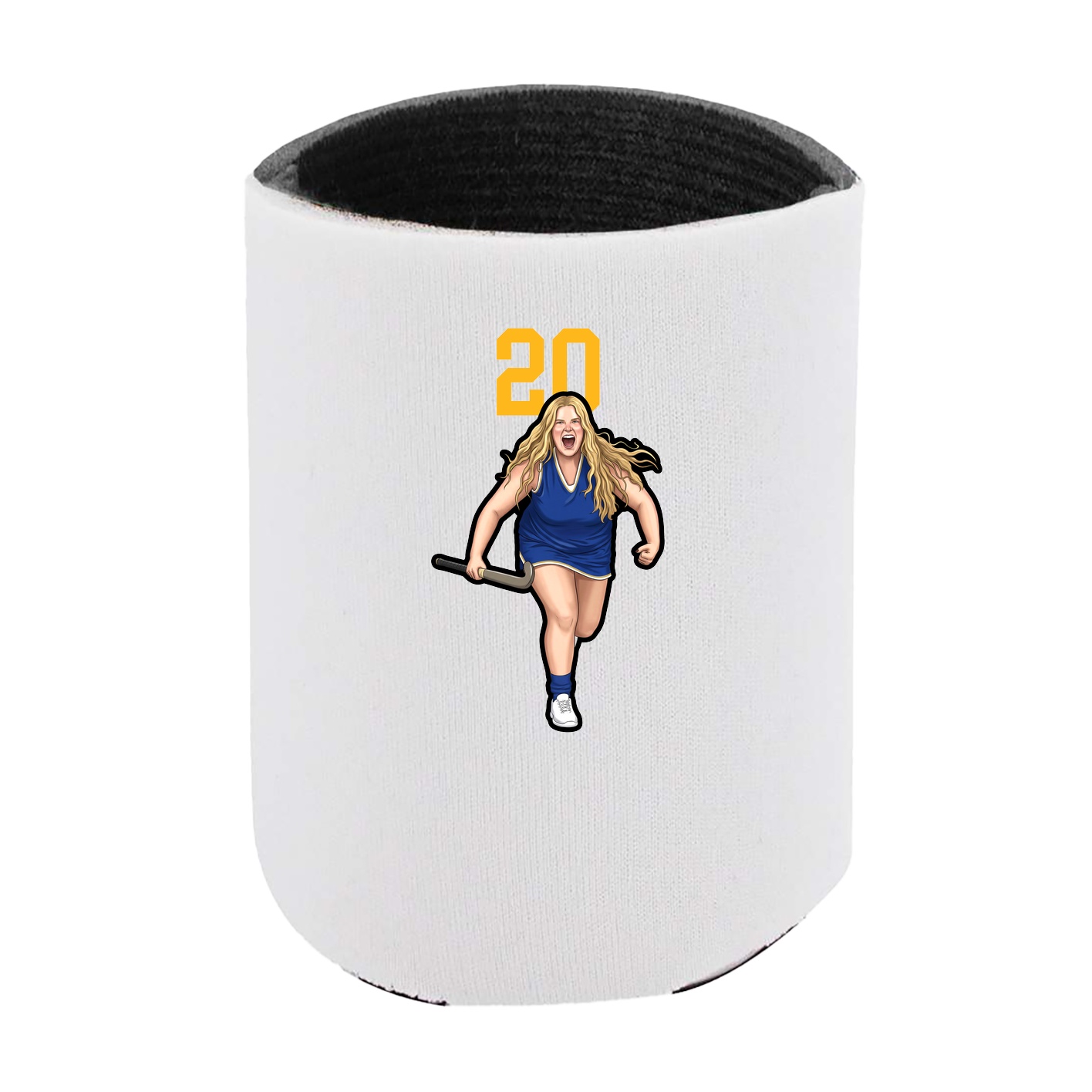 Can Holder — Number Top in White