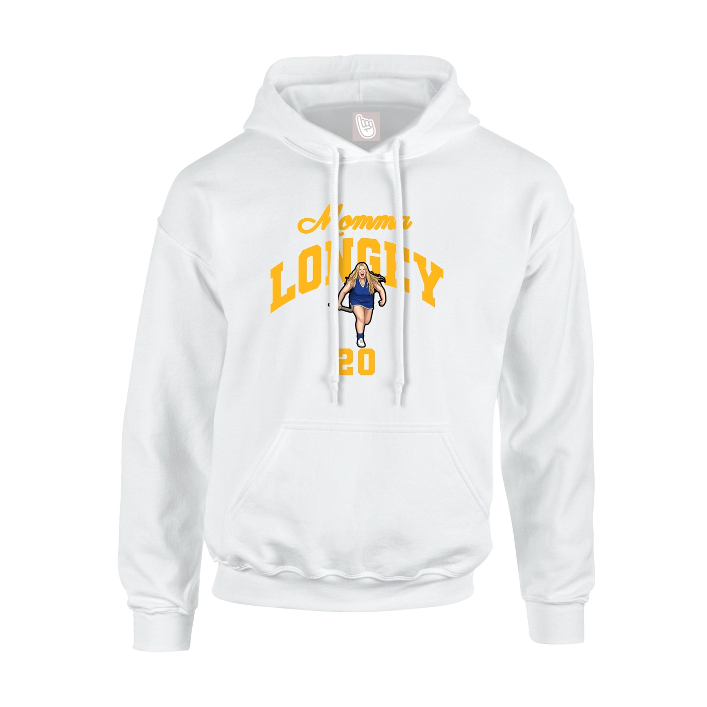 Youth Hoodie — Mothers Day Arch in White