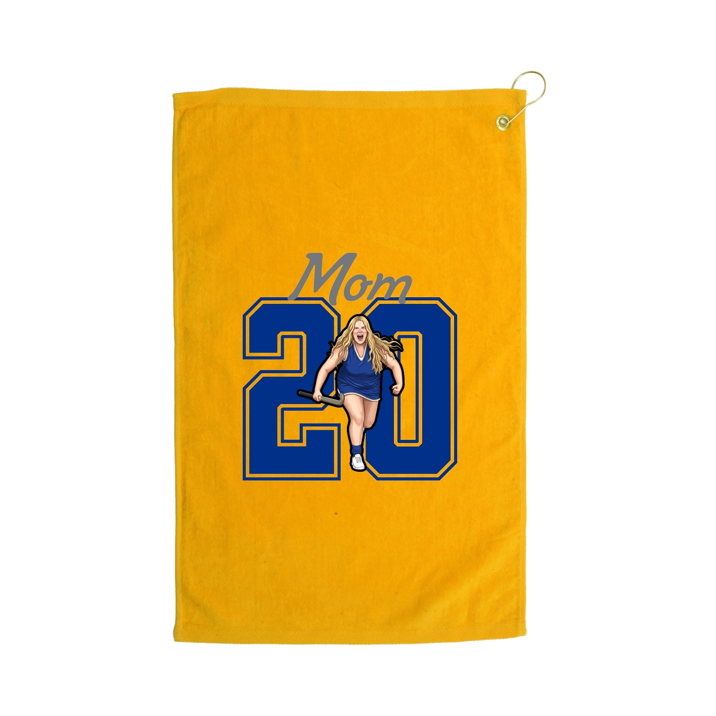 Golf Towel — Mothers Day Shirsey in Gold