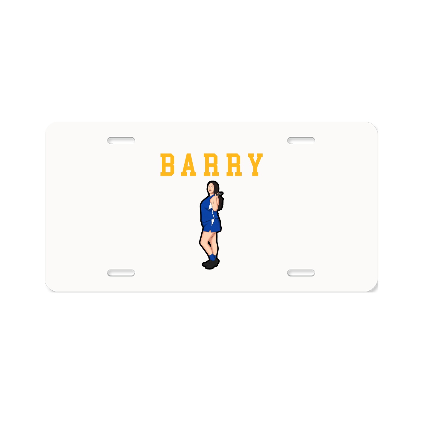License Plate — Shirsey in Classic