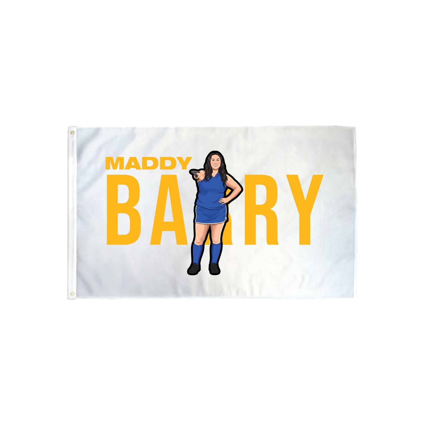 3x5 Flag — Player Name in Classic