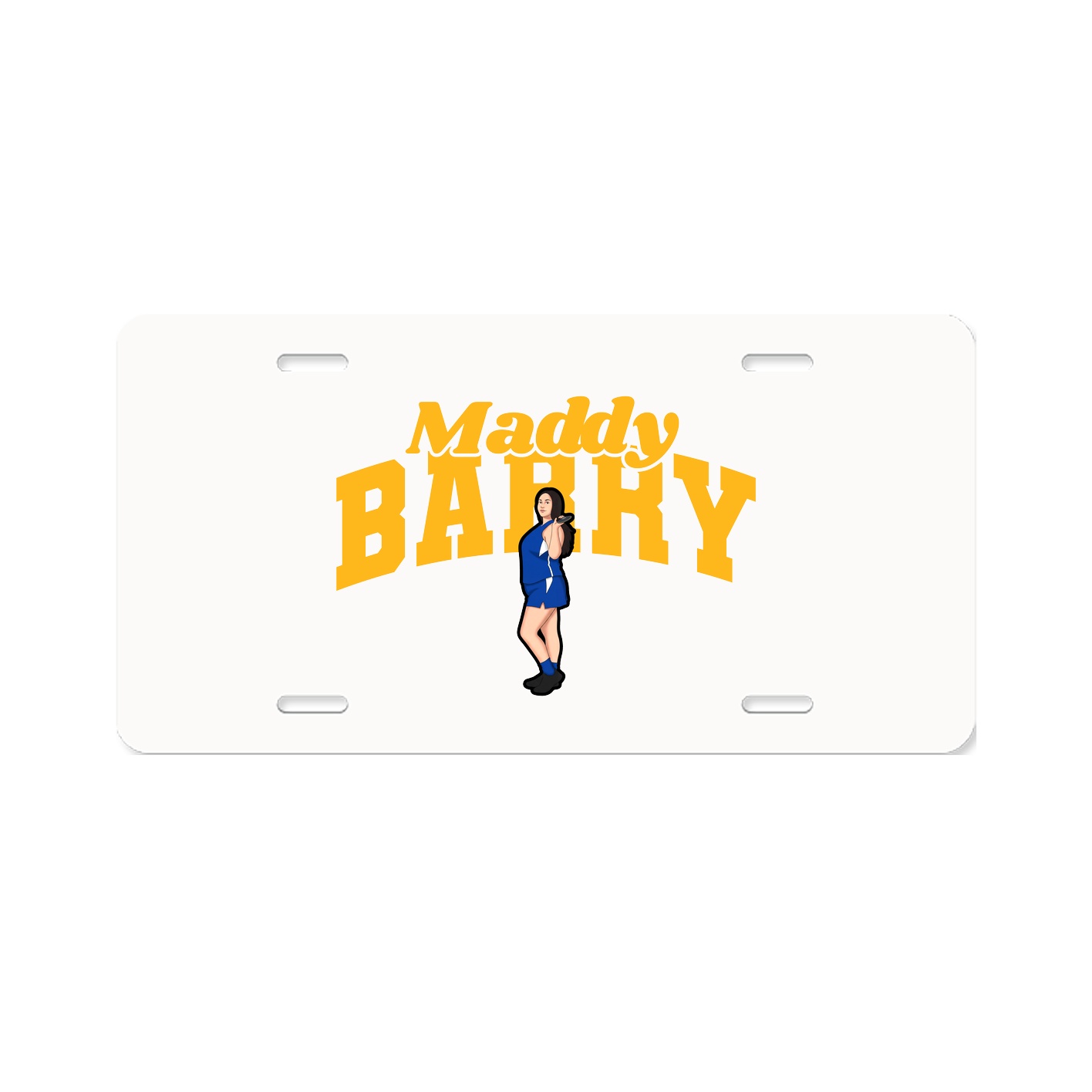License Plate — Signature Arch in Classic