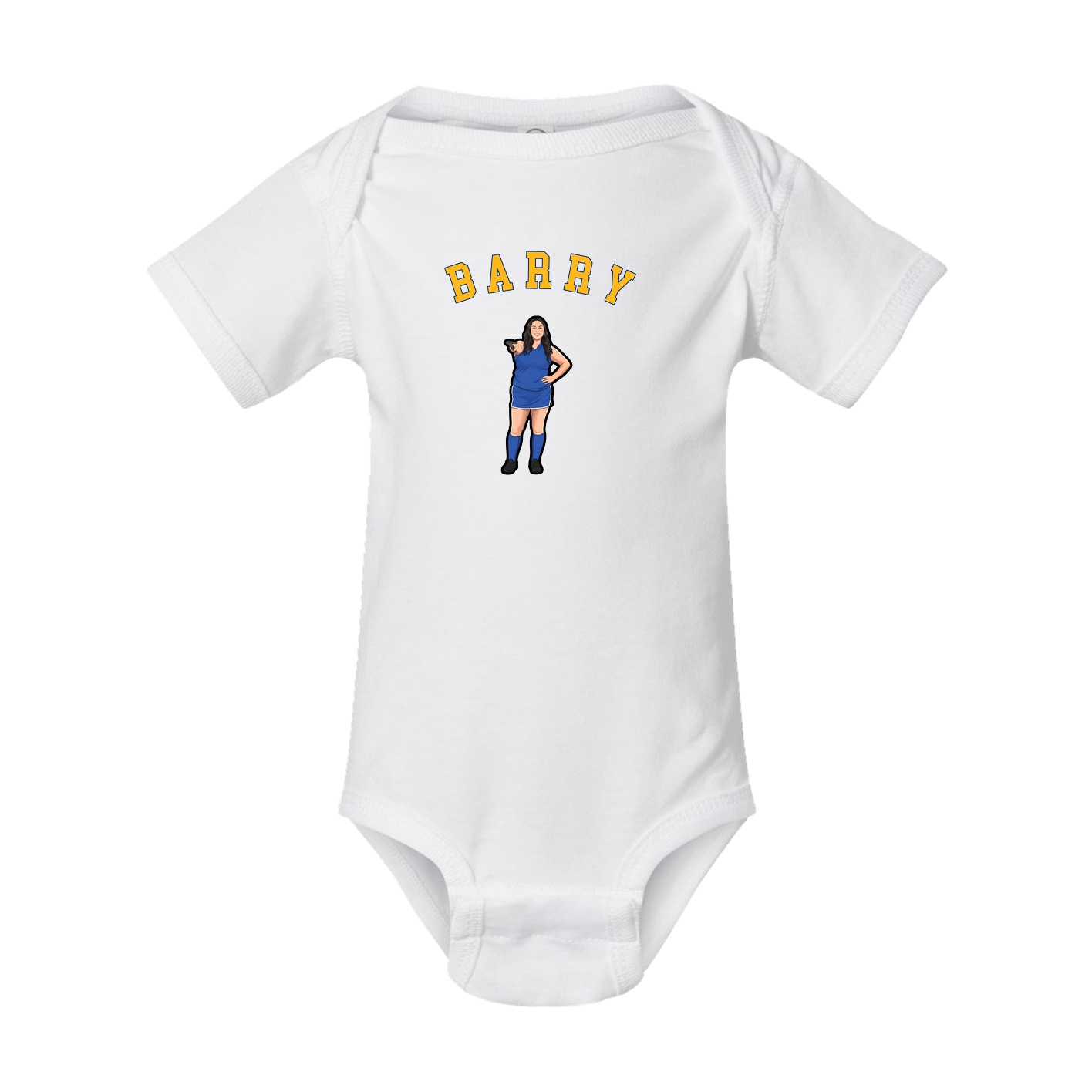Baby Onesie — Shirsey Arch in White