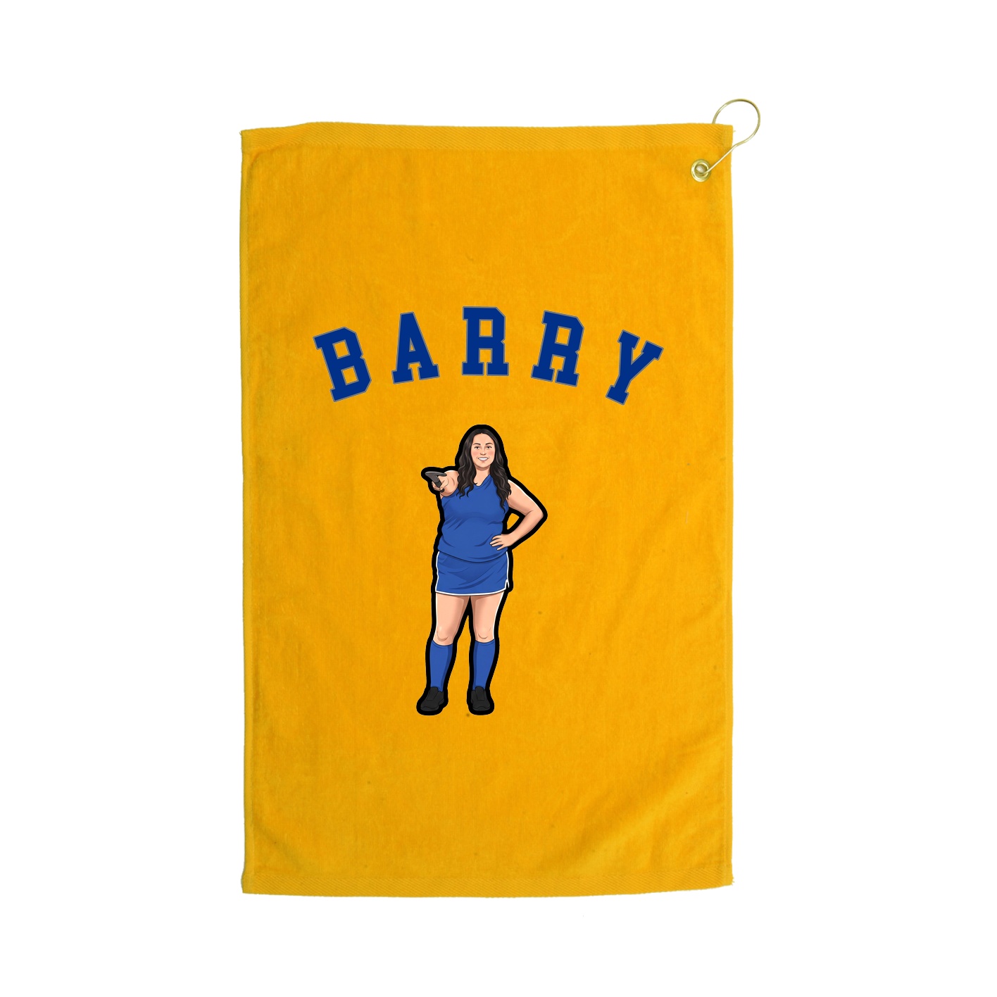 Golf Towel — Shirsey Arch in Gold