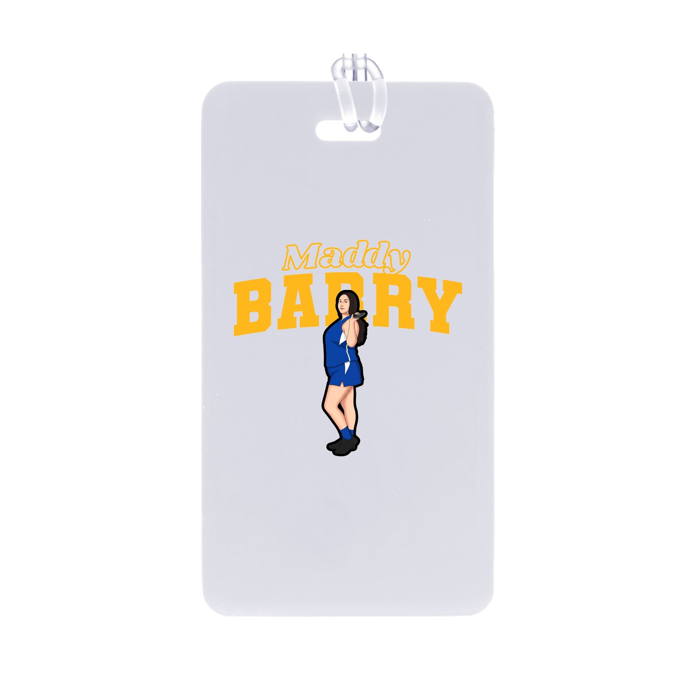Bag Tag — Name Arch in Classic