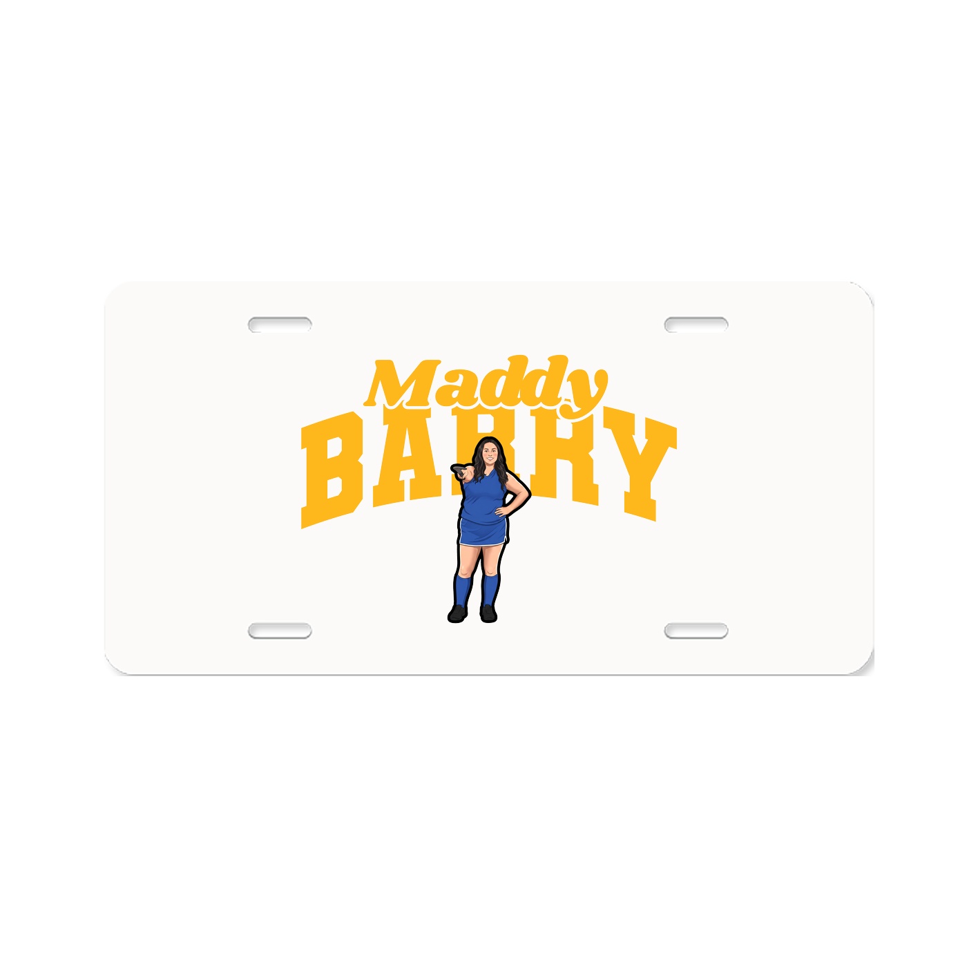 License Plate — Signature Arch in Classic