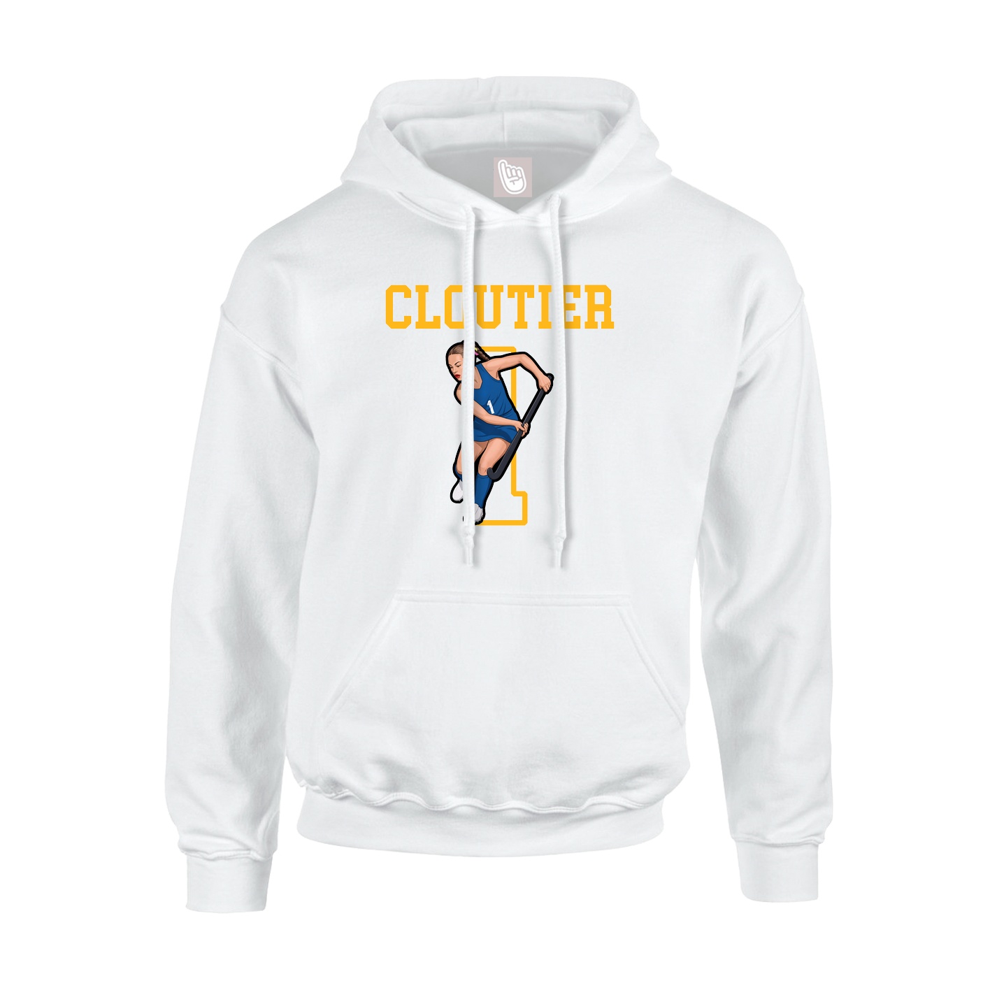 Youth Hoodie — Shirsey in White