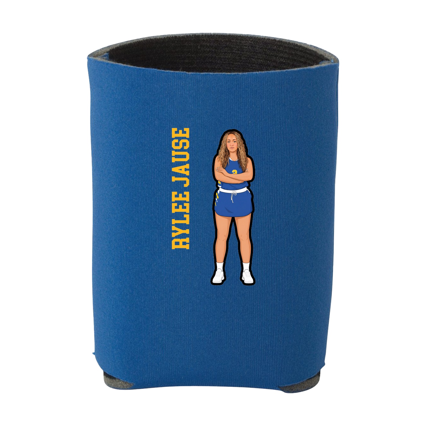 Can Holder — Name Vertical in Royal