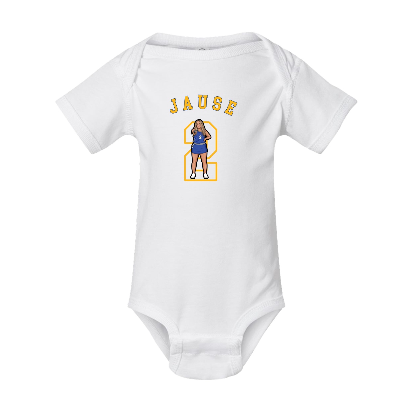 Baby Onesie — Shirsey Arch in White