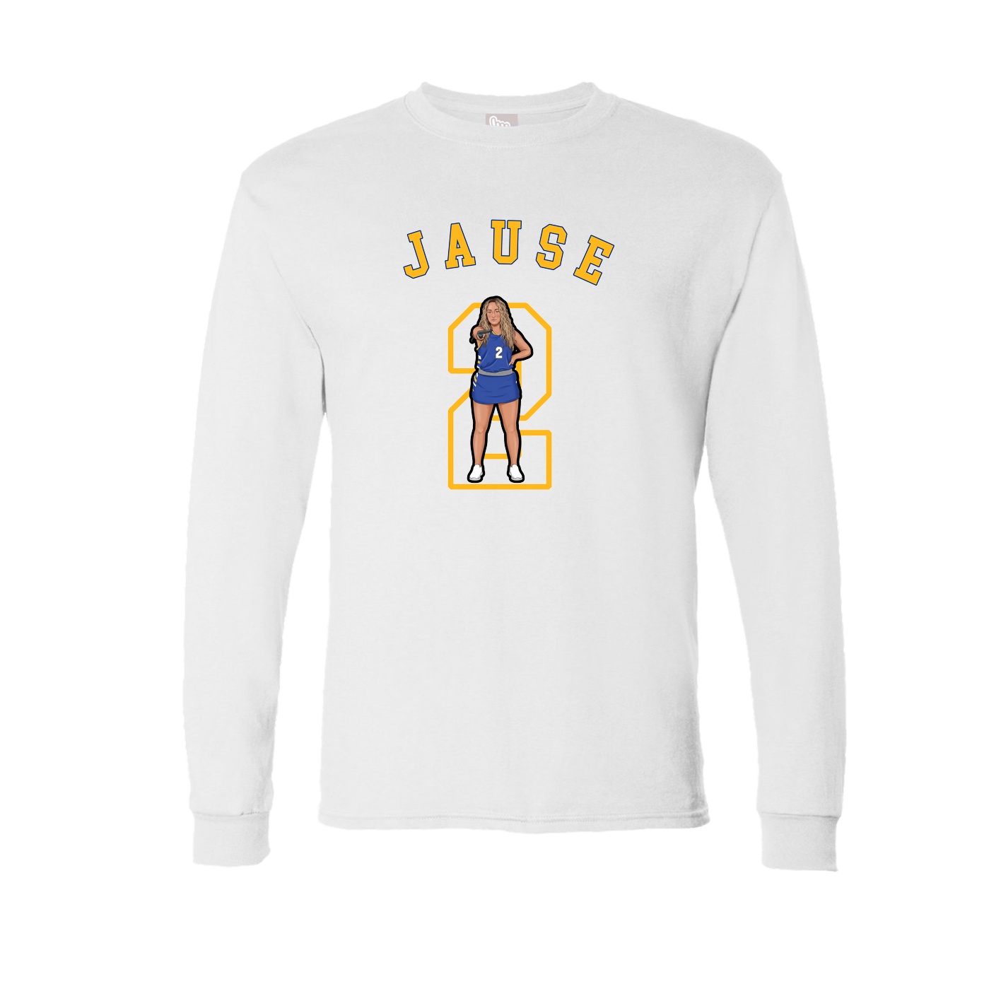 Long Sleeve Tee — Shirsey Arch in White