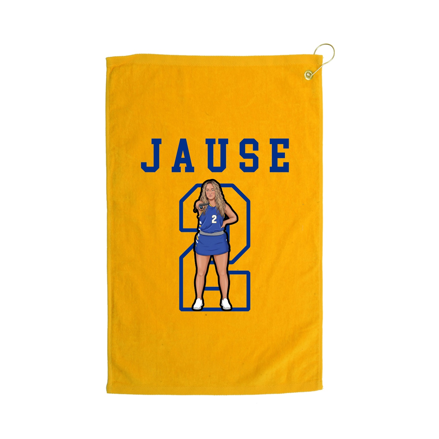 Golf Towel — Shirsey in Gold