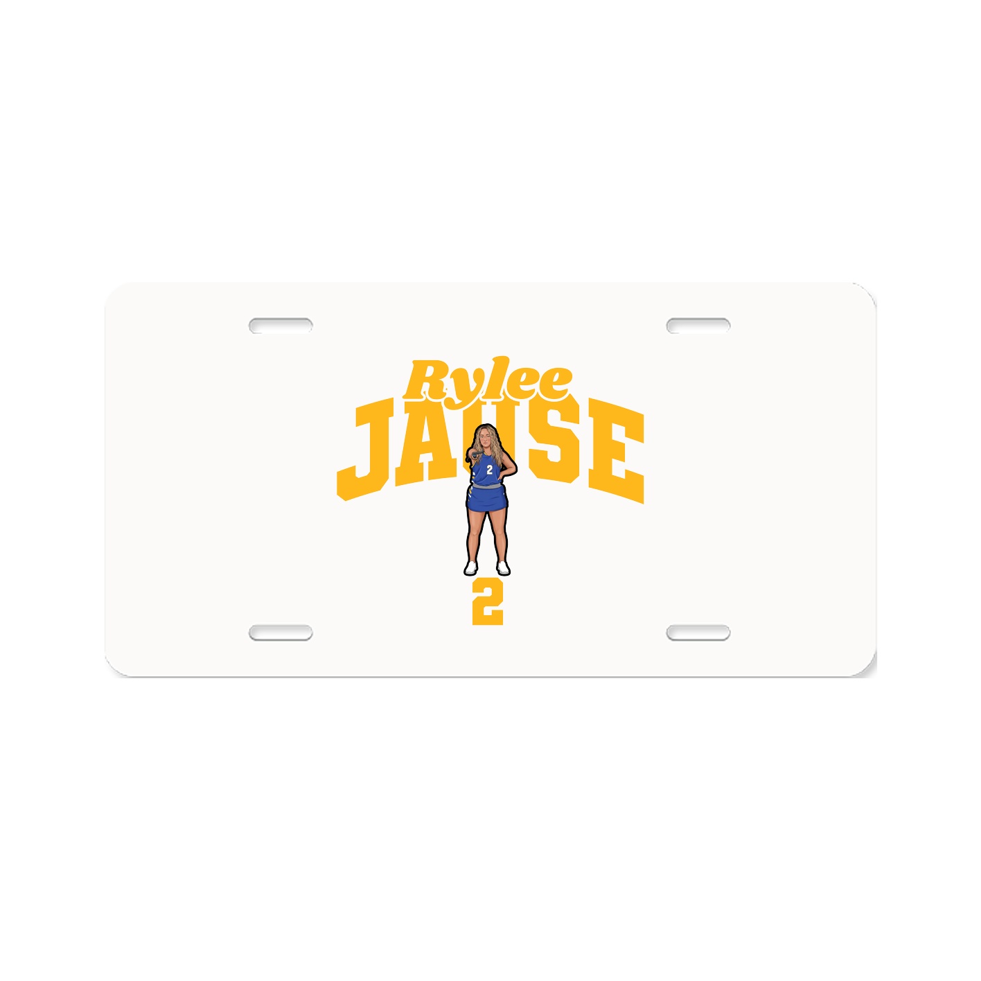License Plate — Signature Arch in Classic