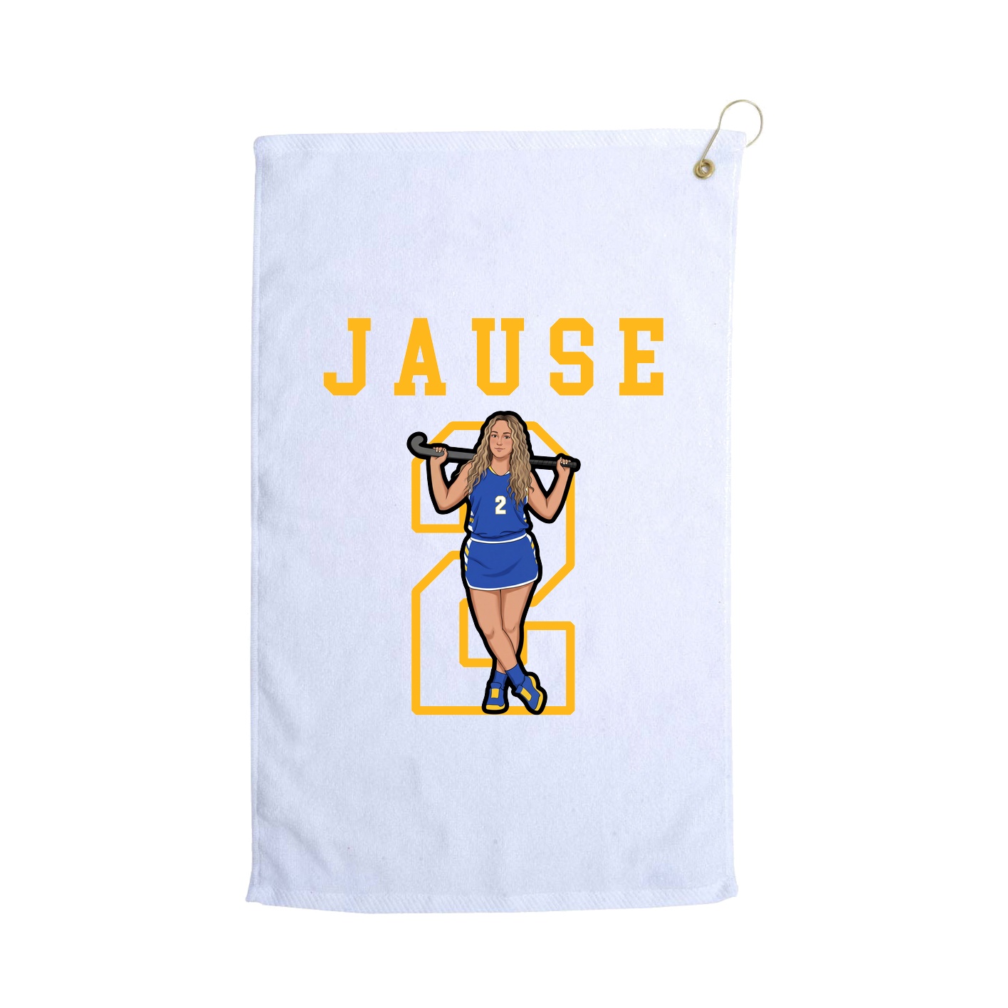 Golf Towel — Shirsey in White