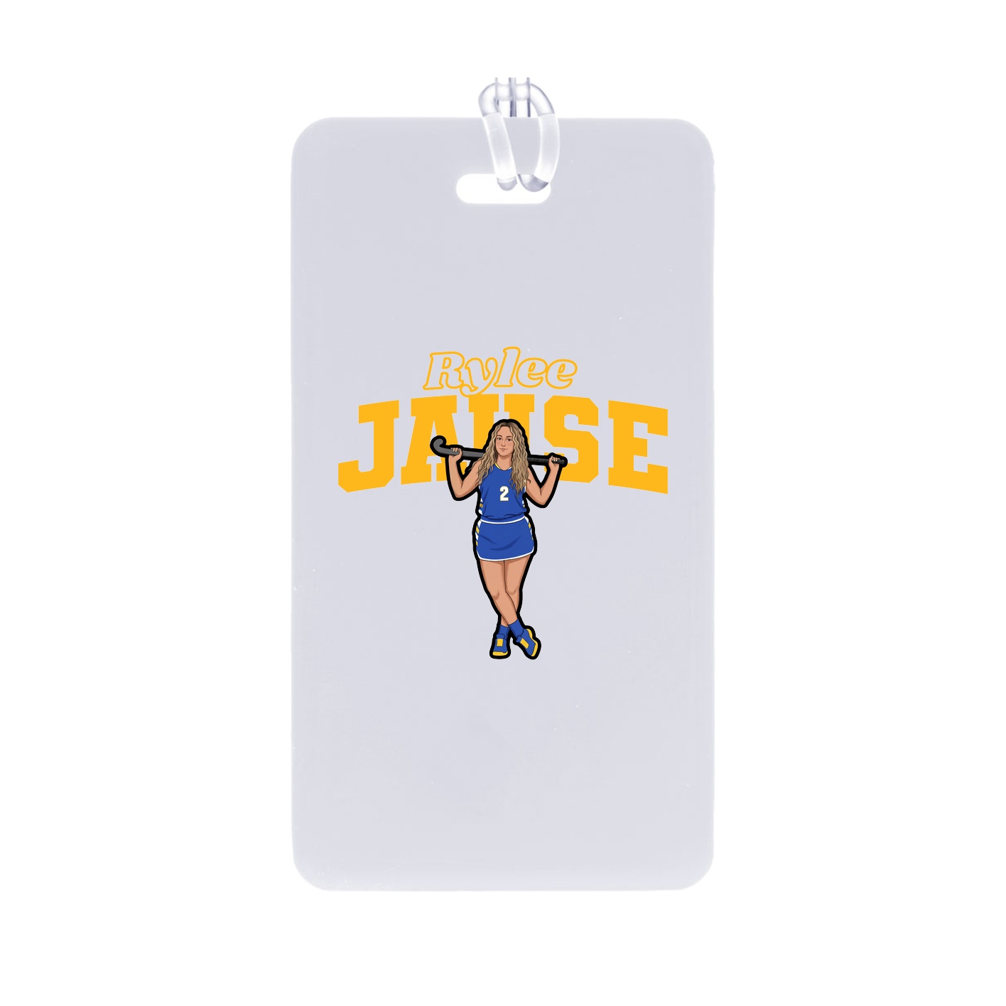 Bag Tag — Name Arch in Classic