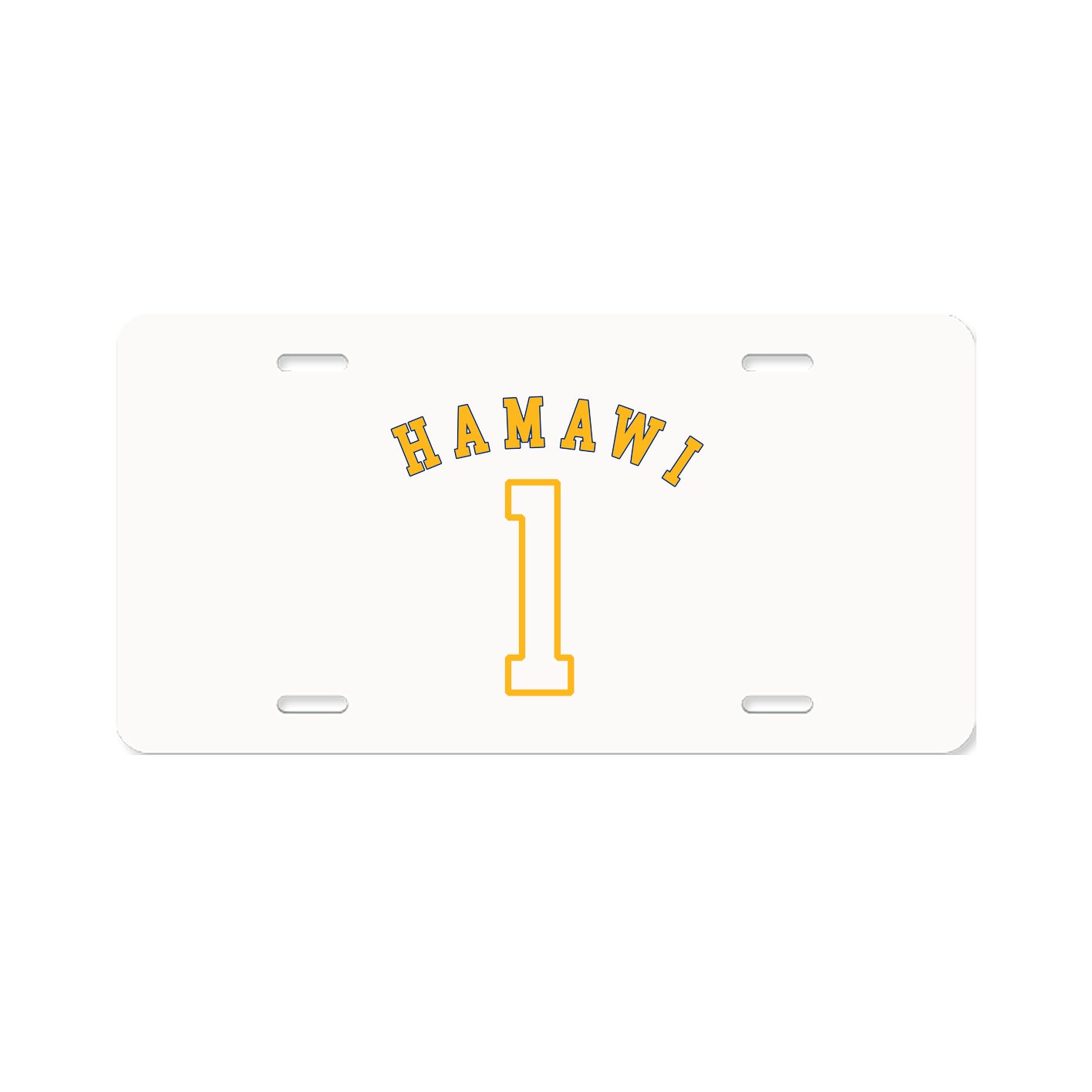 License Plate — Shirsey Arch in Classic