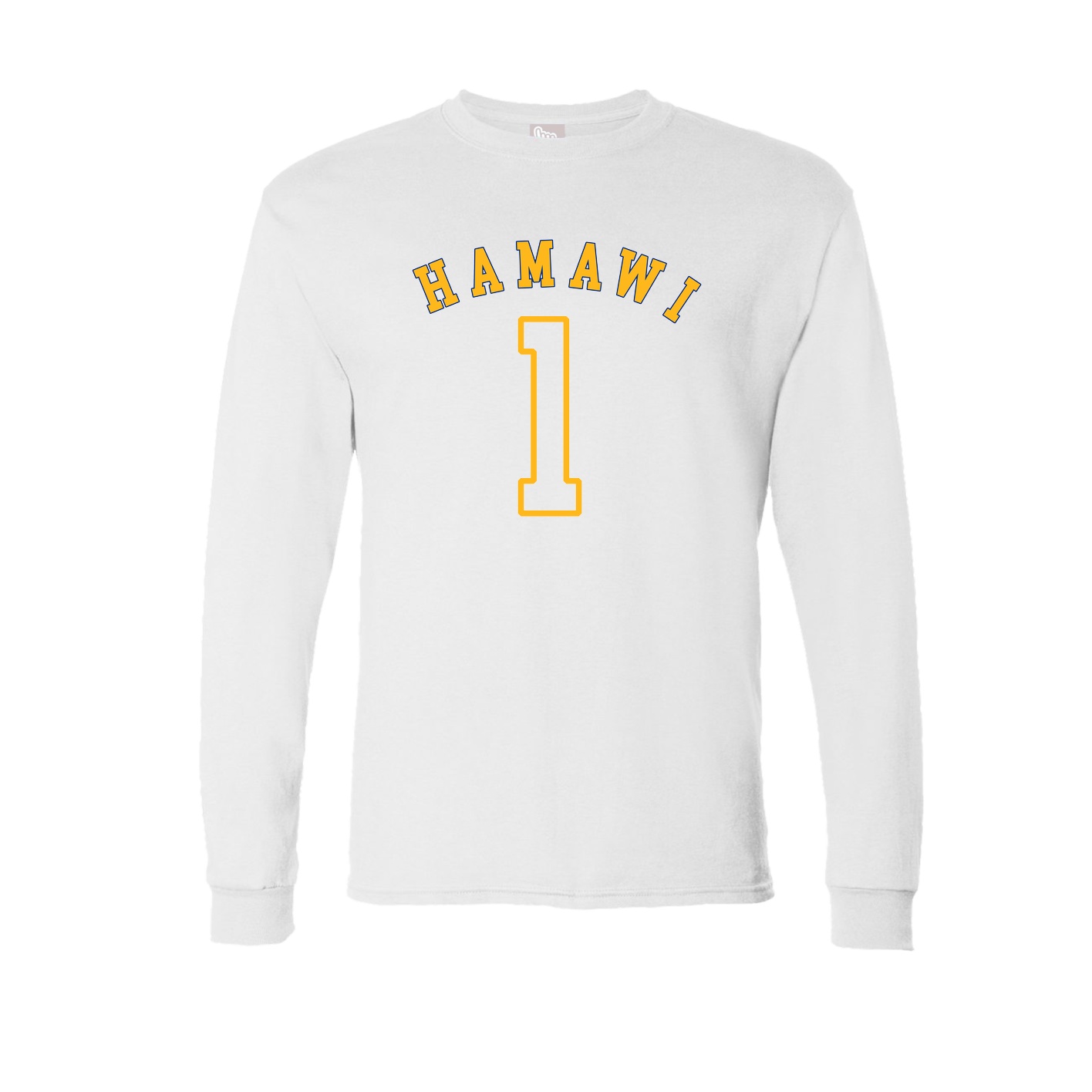 Long Sleeve Tee — Shirsey Arch in White
