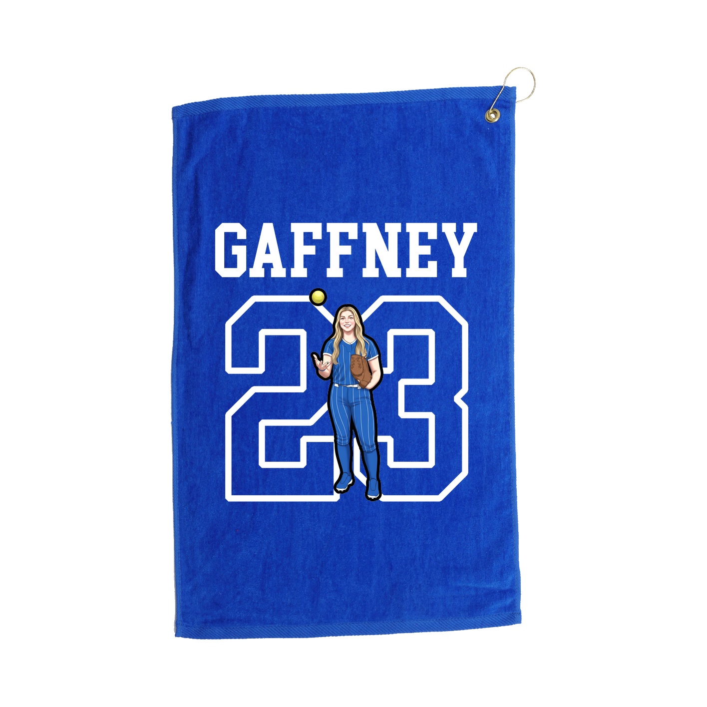 Golf Towel — Shirsey in Royal