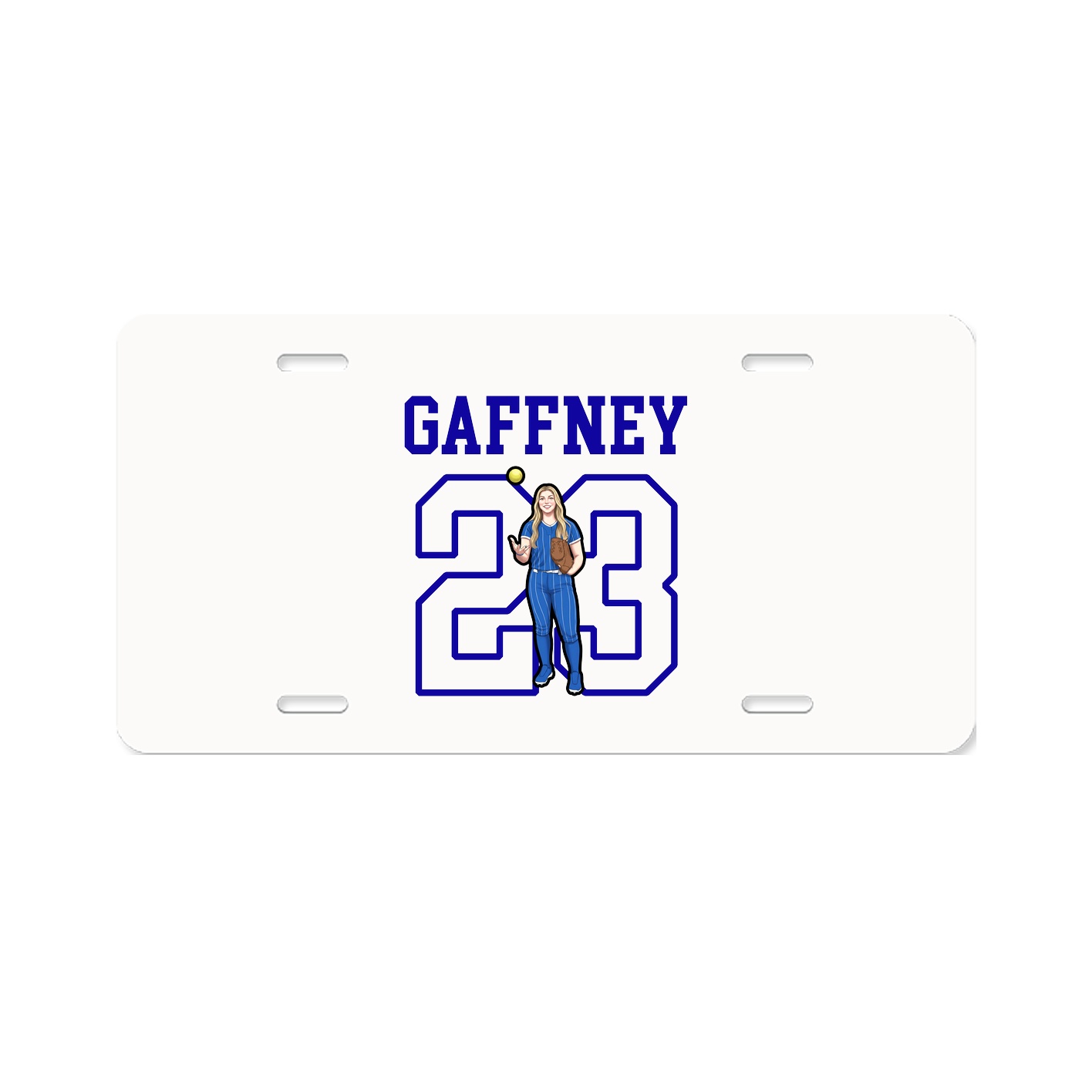 License Plate — Shirsey in Classic