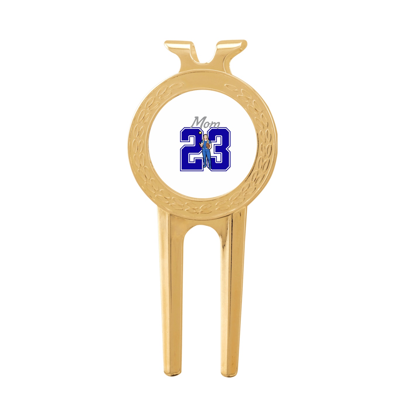 Divot Tool with Ball Marker — Mothers Day Shirsey in Classic