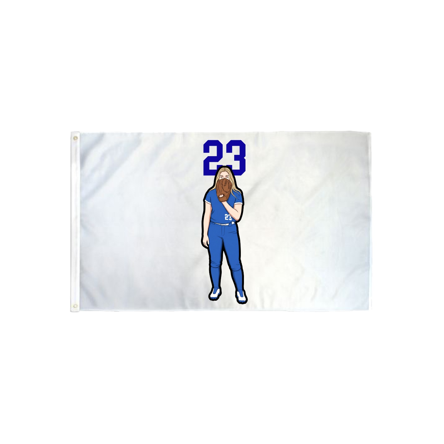 3x5 Flag — Number Top in Classic