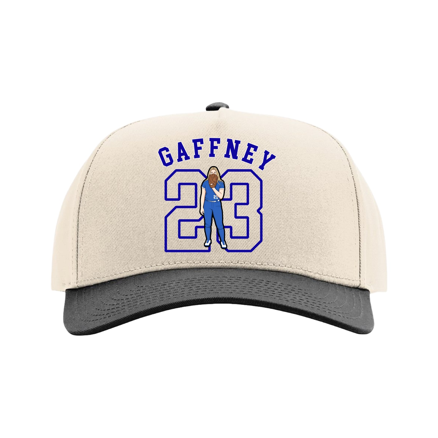 Full Fabric Five-Panel Champ Cap