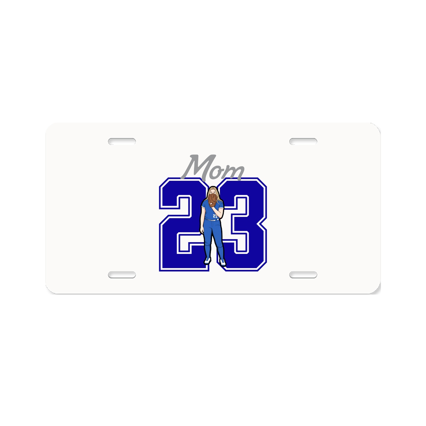 License Plate — Mothers Day Shirsey in Classic