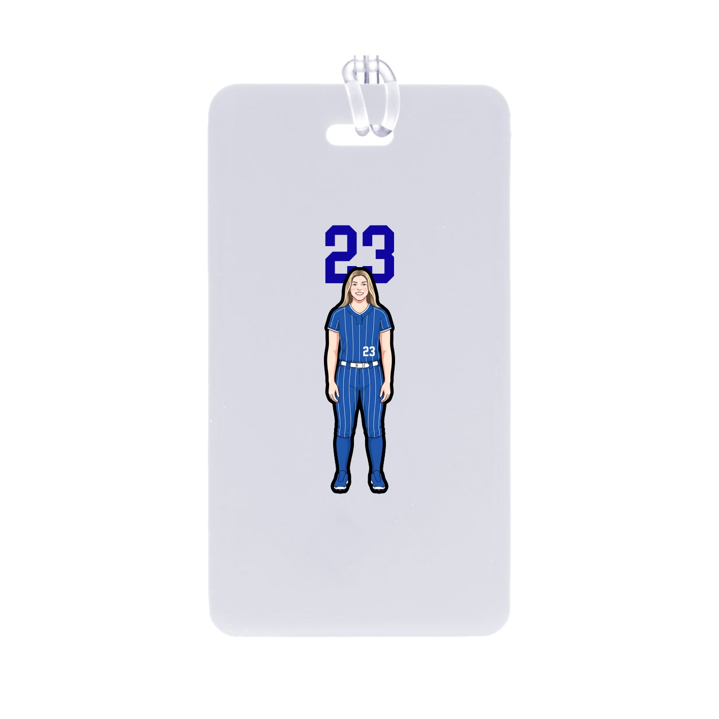 Bag Tag — Number Top in Classic