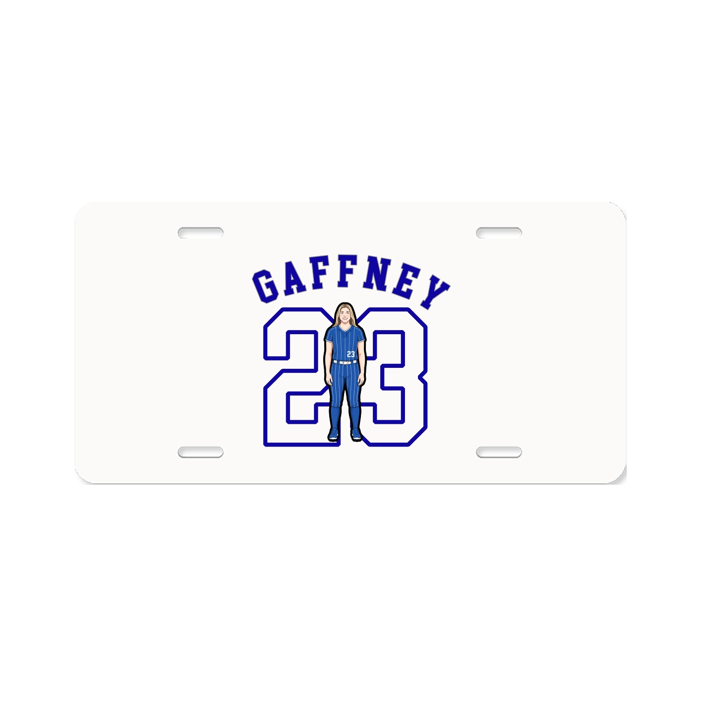 License Plate — Shirsey Arch in Classic