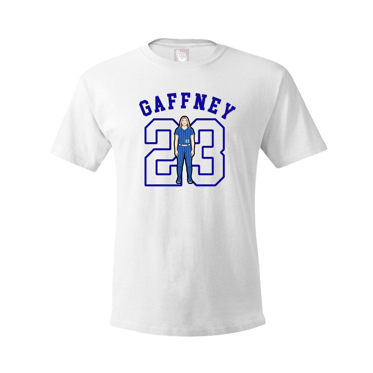 Youth Tee — Shirsey Arch in White