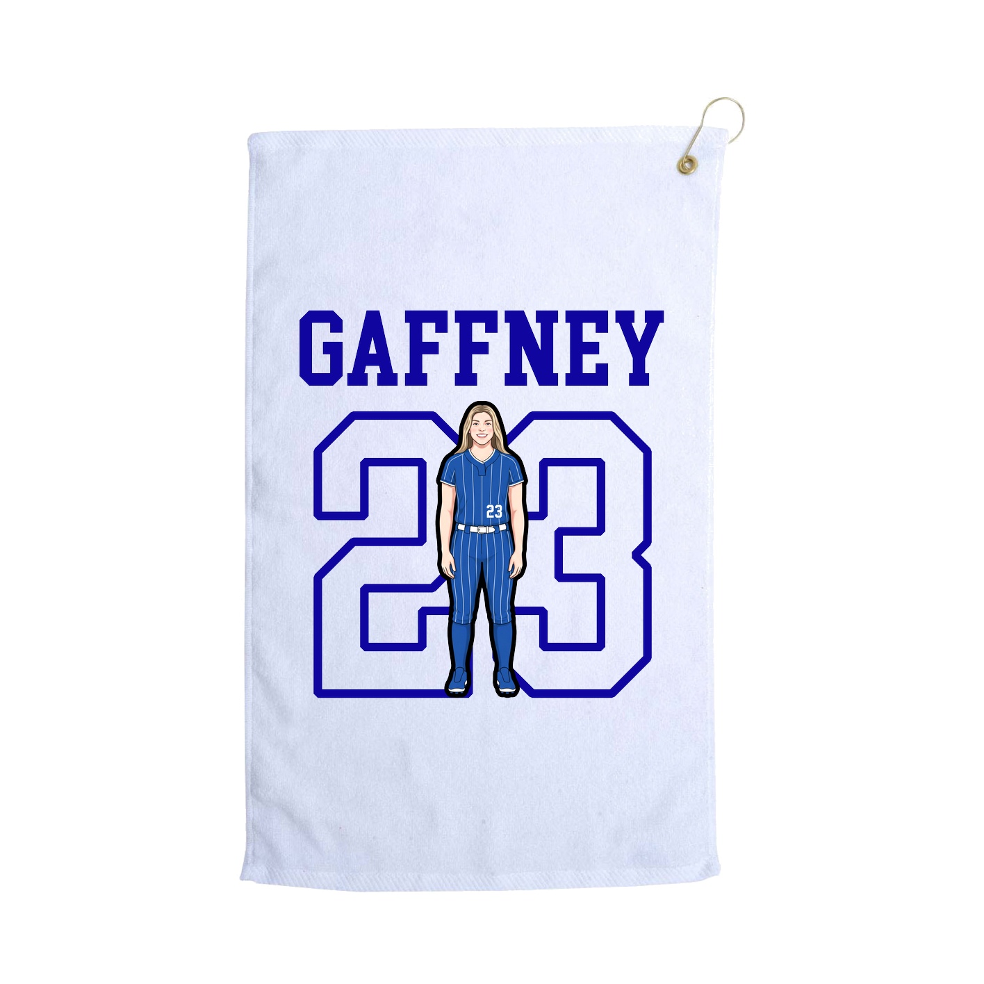 Golf Towel — Shirsey in White