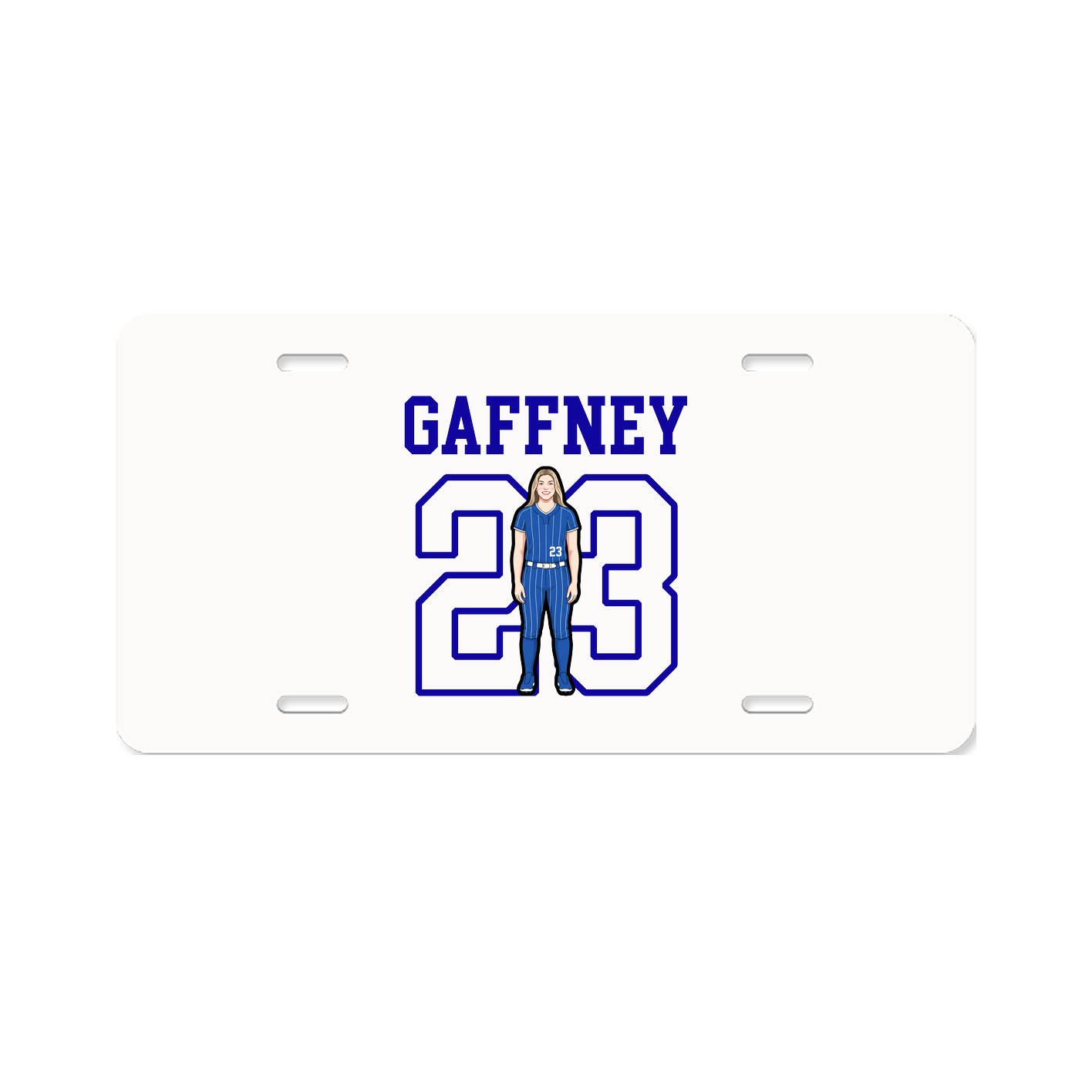 Aluminum License Plate